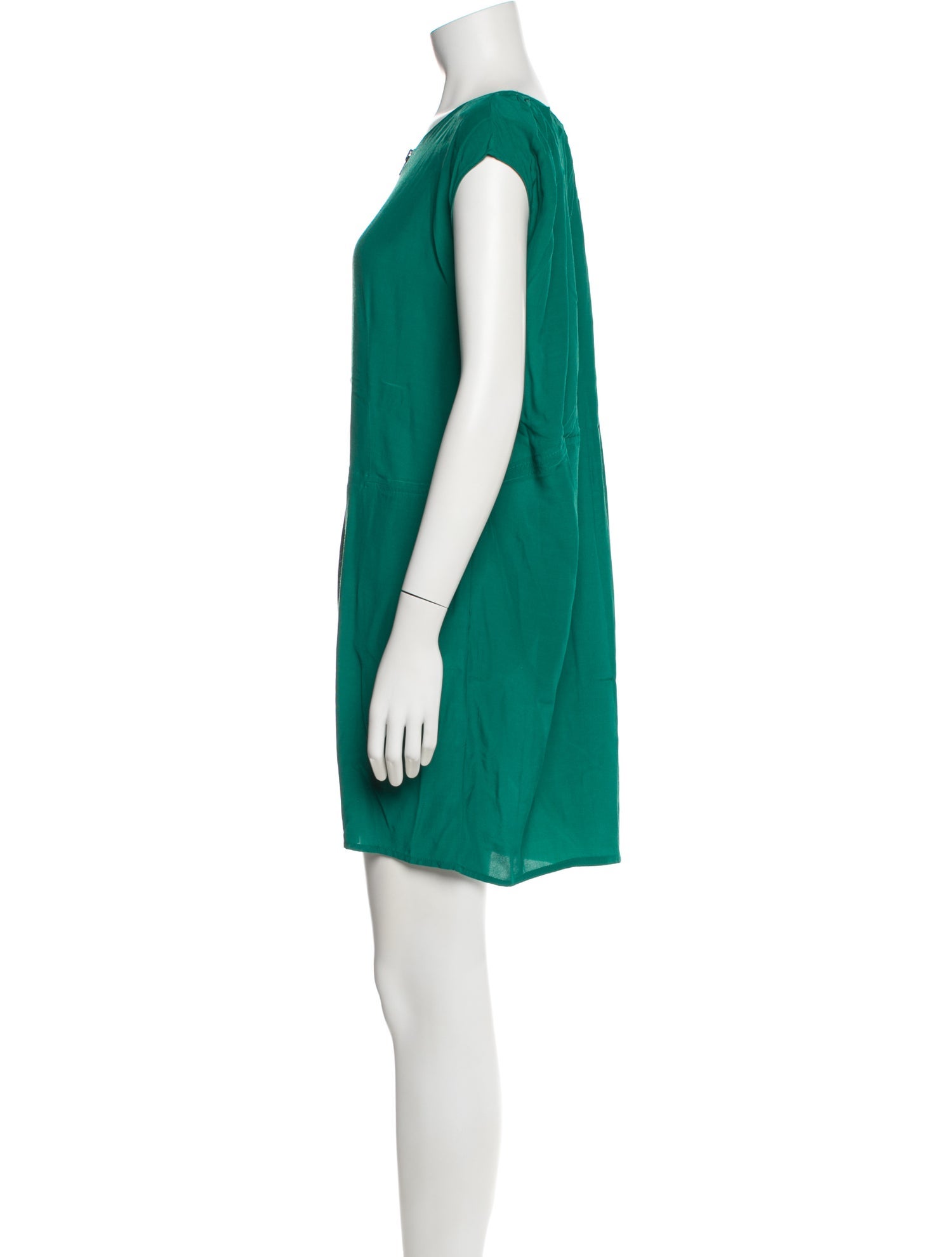 Marni Bateau Neckline Mini Dress