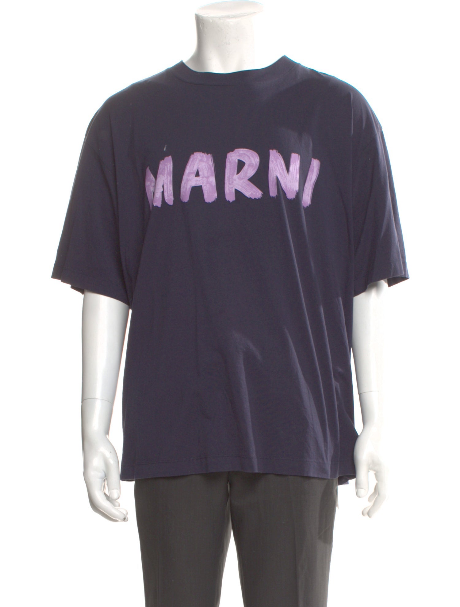 Marni Graphic Print Crew Neck T-Shirt