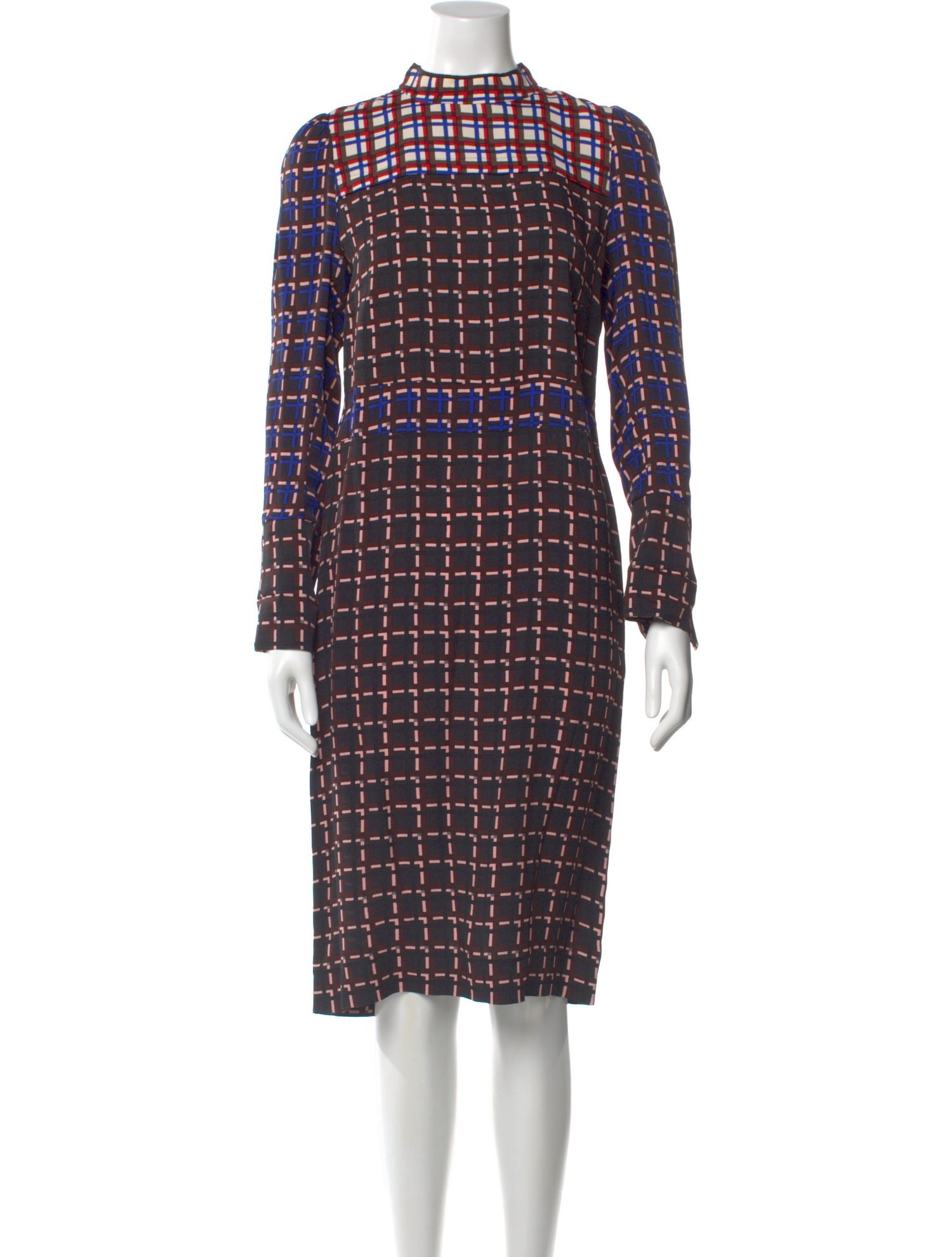 Marni Printed Midi Length Dress
