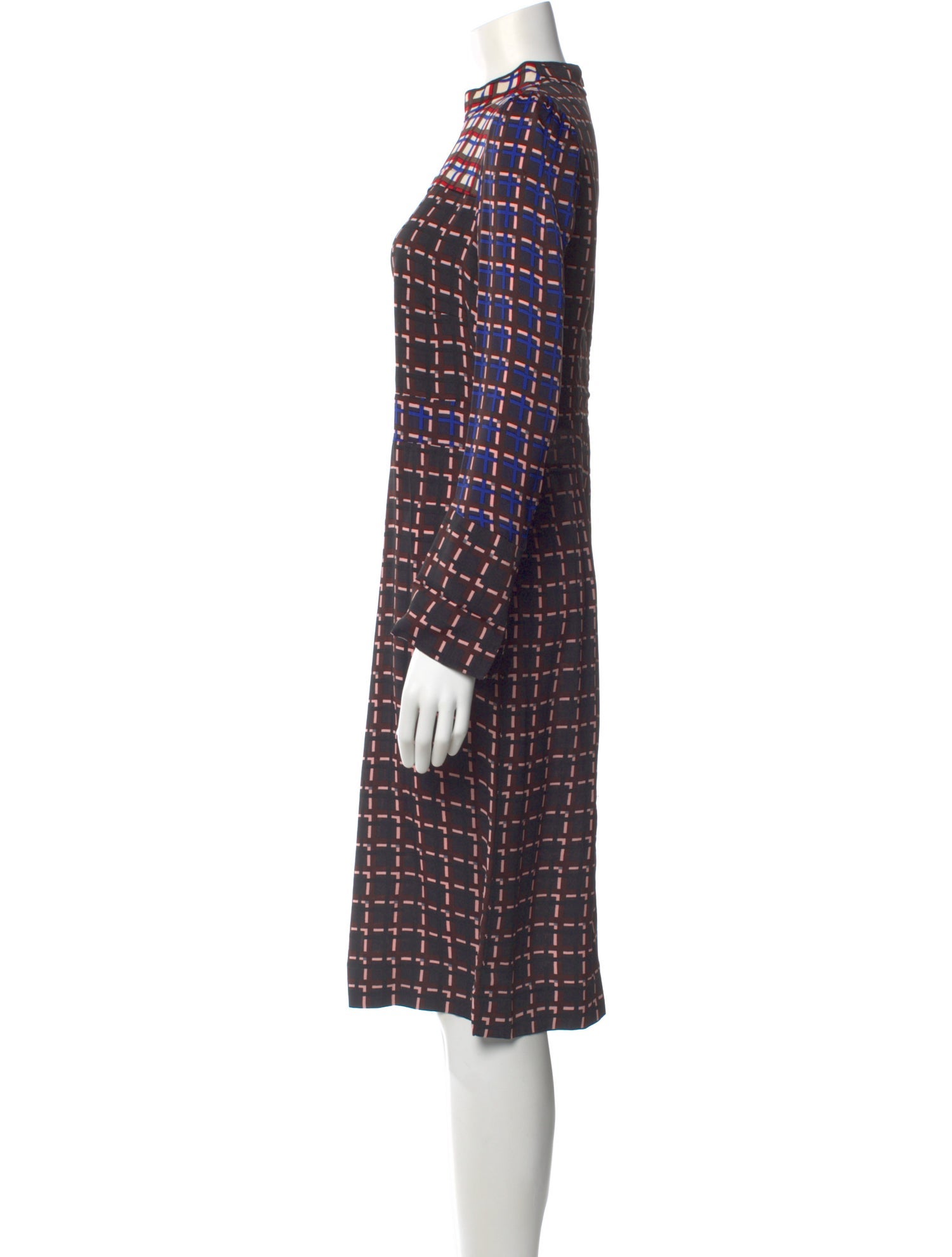 Marni Printed Midi Length Dress
