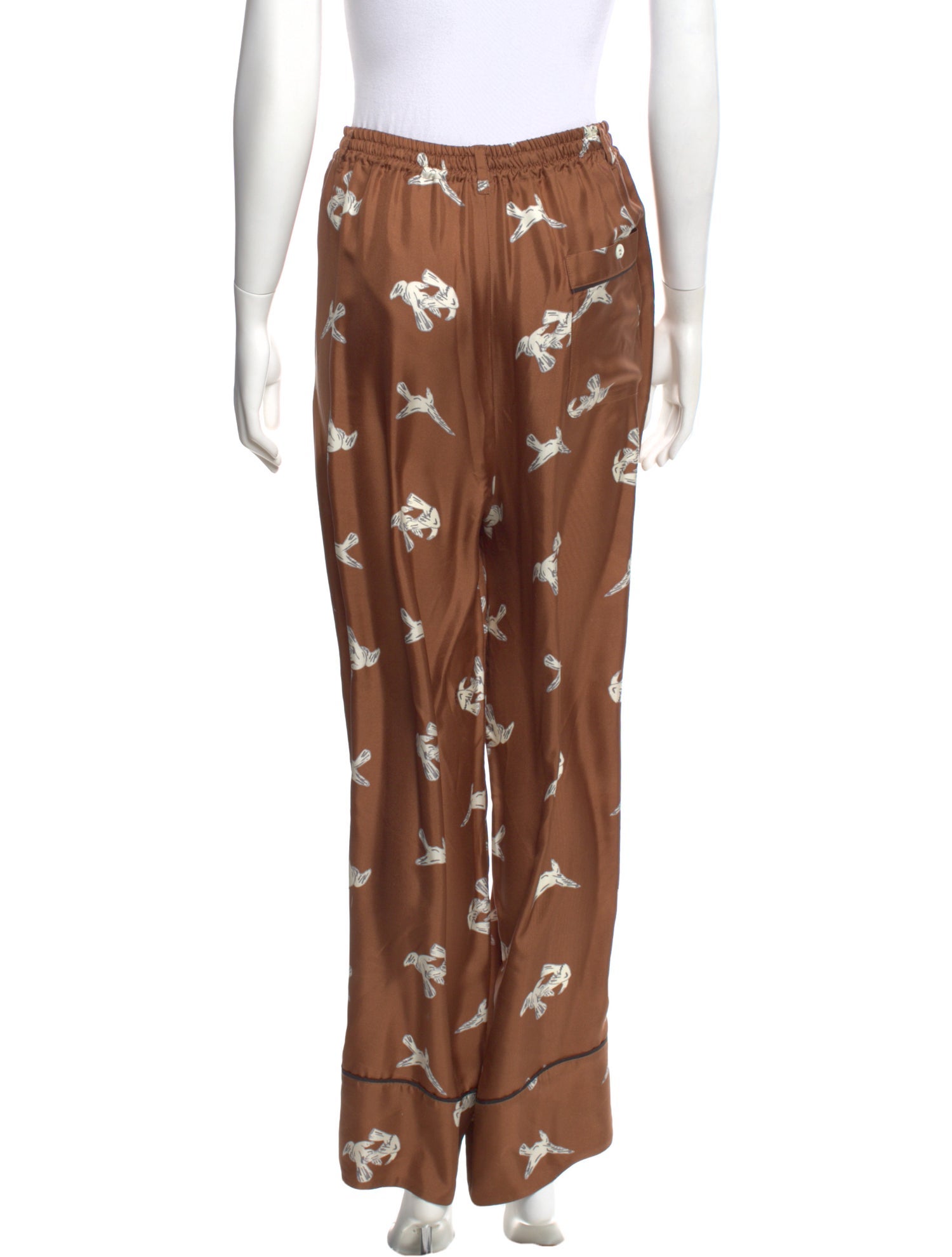 Marni Silk Wide Leg Pants