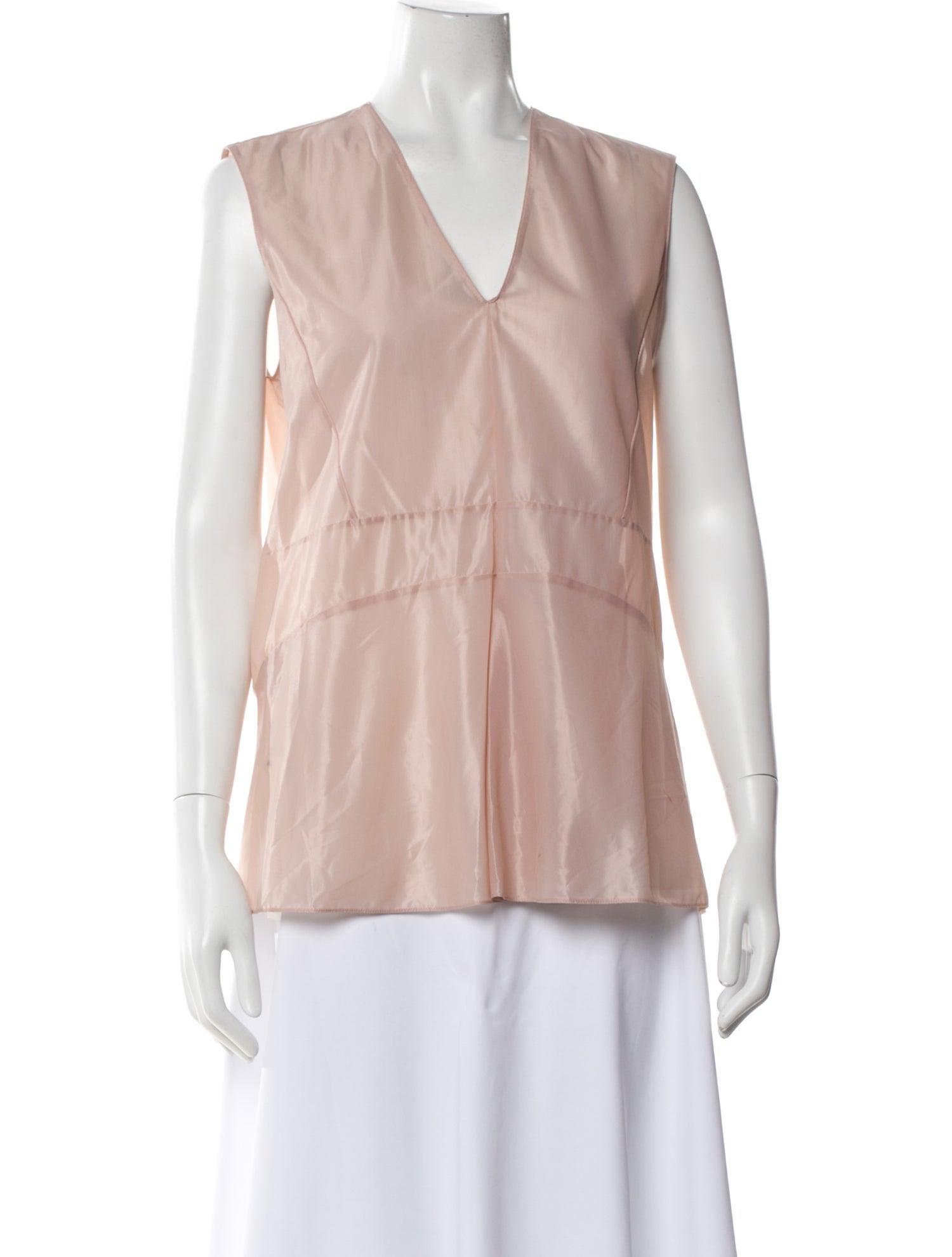 Marni V-Neck Sleeveless Top