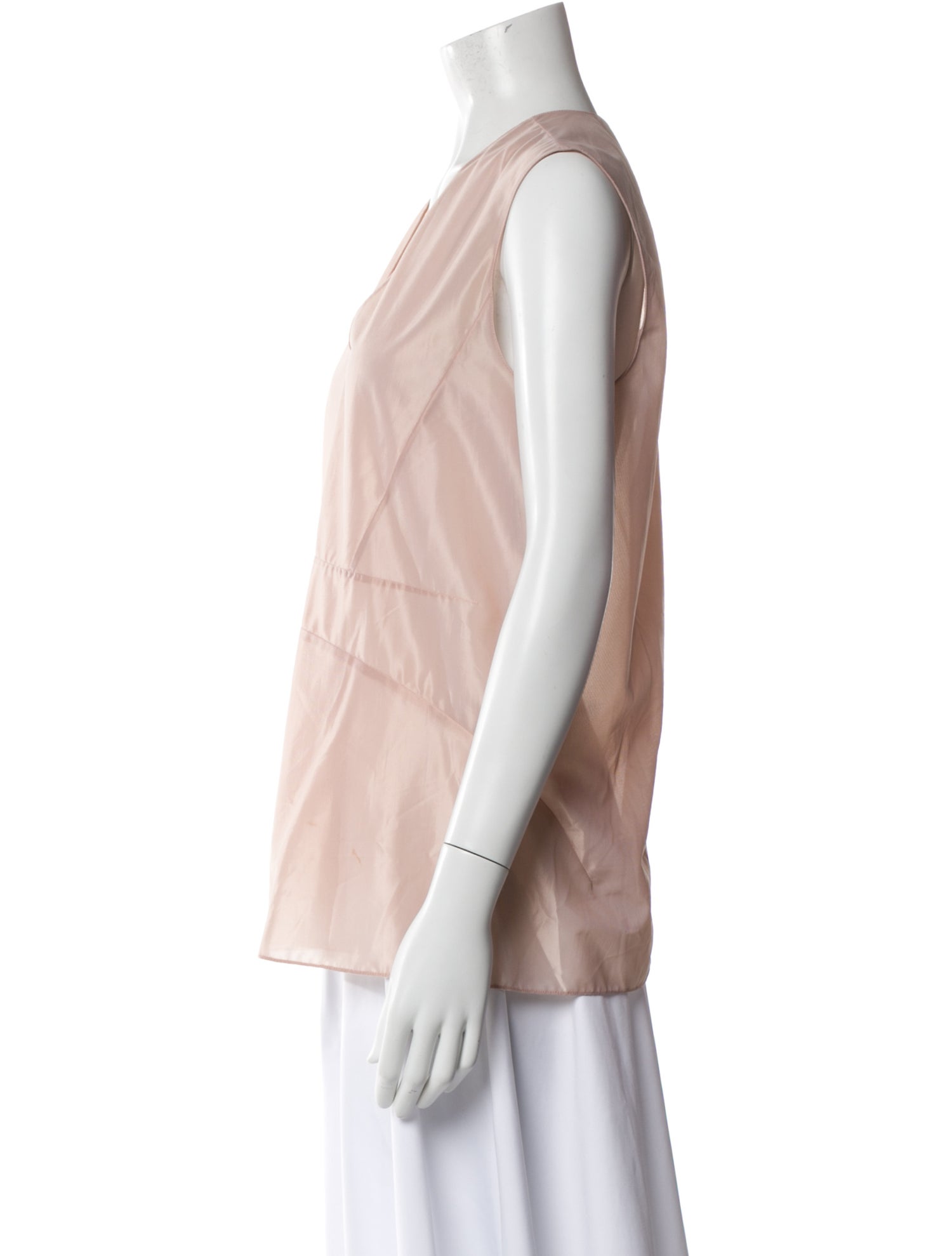 Marni V-Neck Sleeveless Top