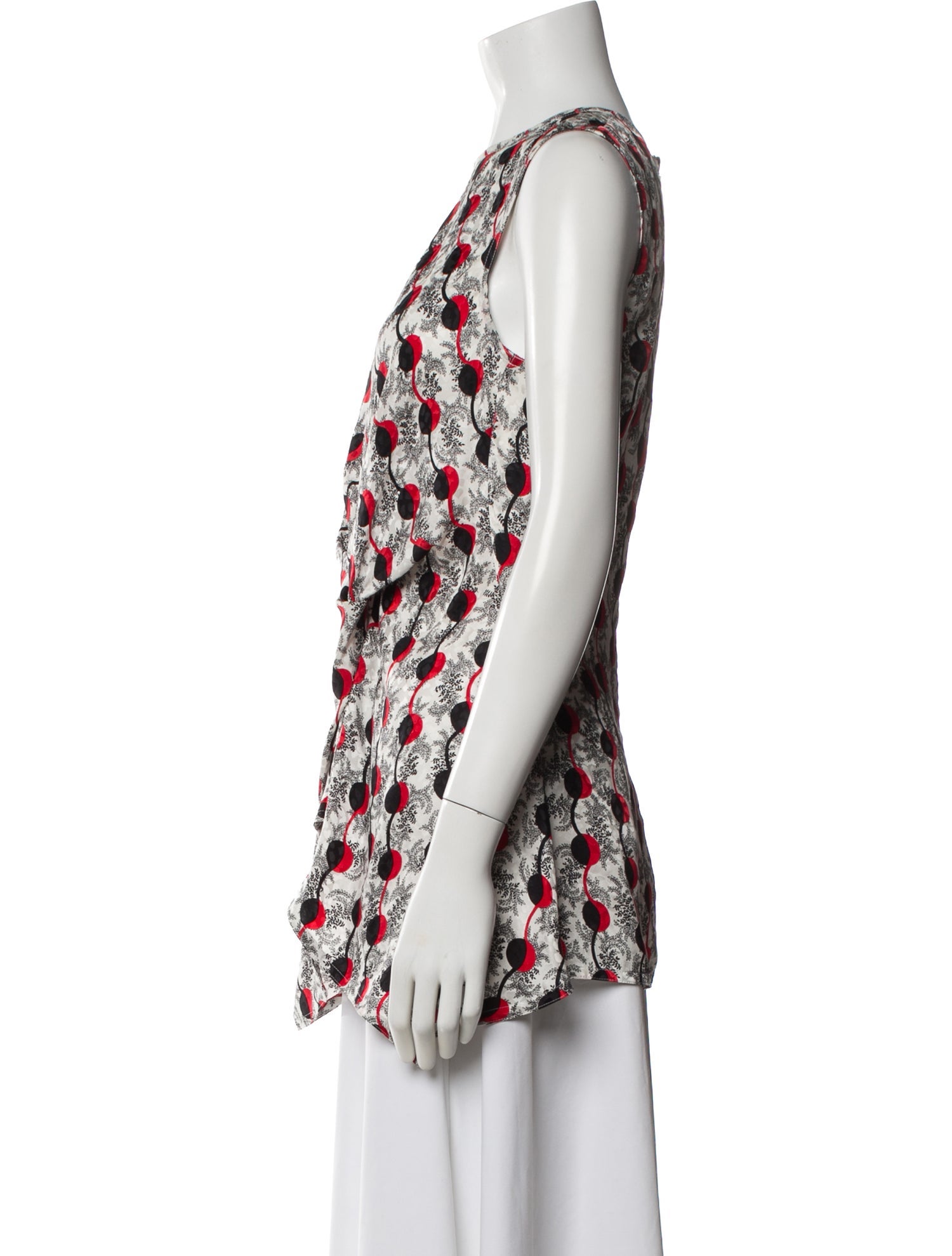 Marni Silk Patterned Top