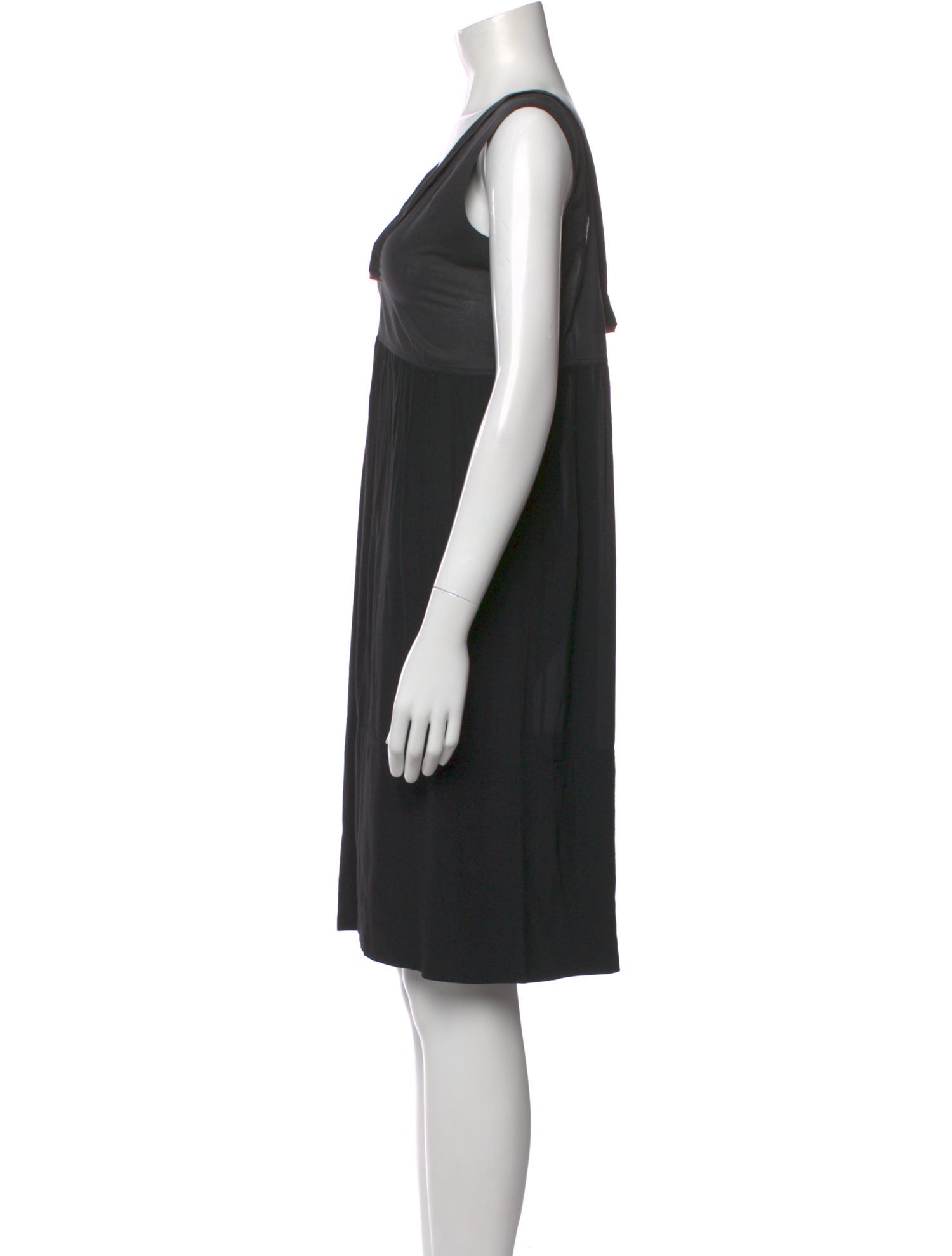 Marni Scoop Neck Knee-Length Dress