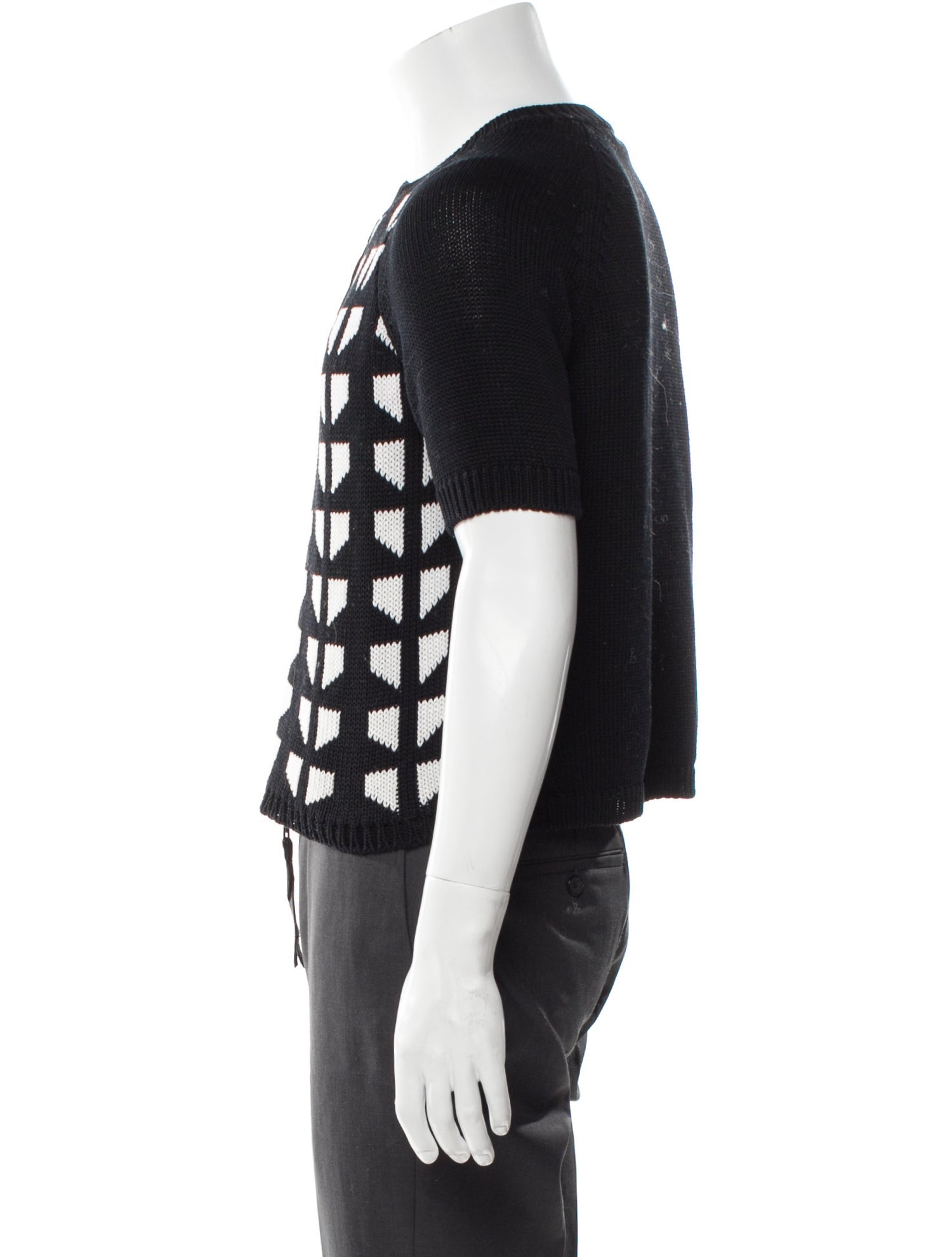 Marni Printed Crew Neck Cardigan