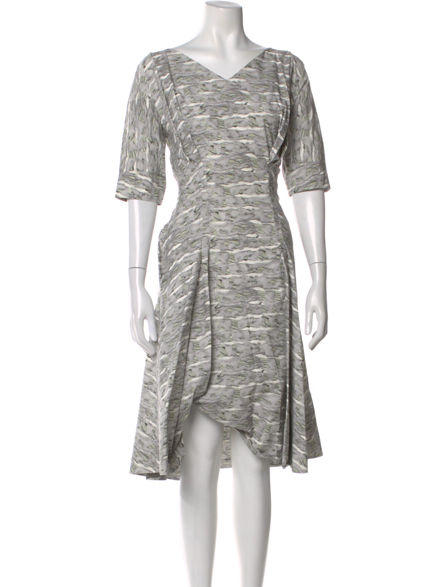 Marni Printed Knee-Length Dress