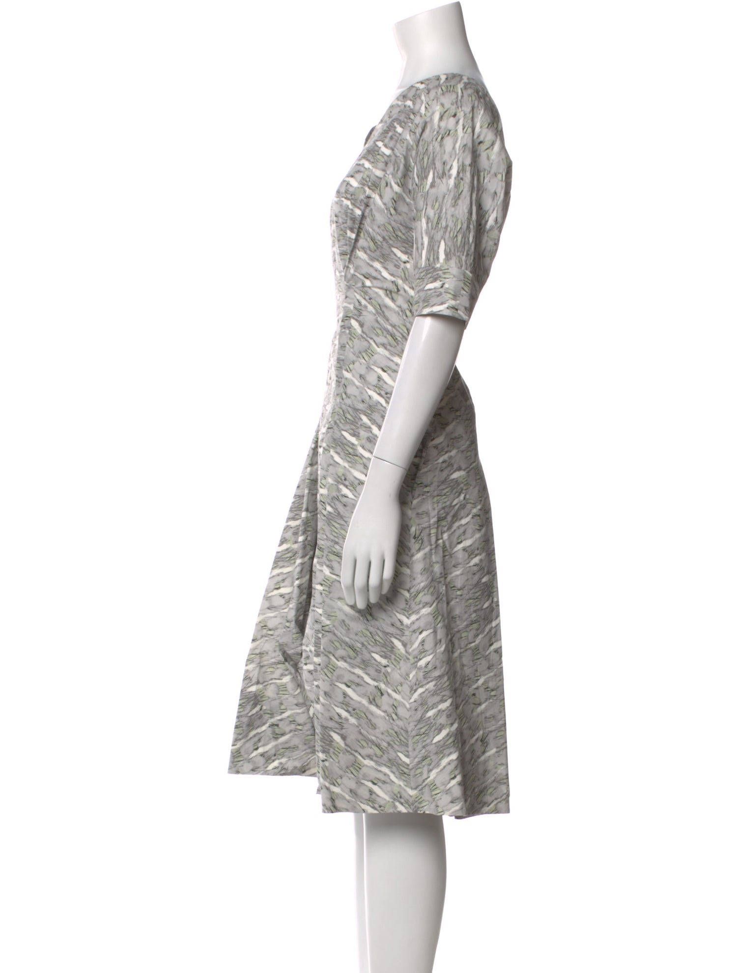 Marni Printed Knee-Length Dress