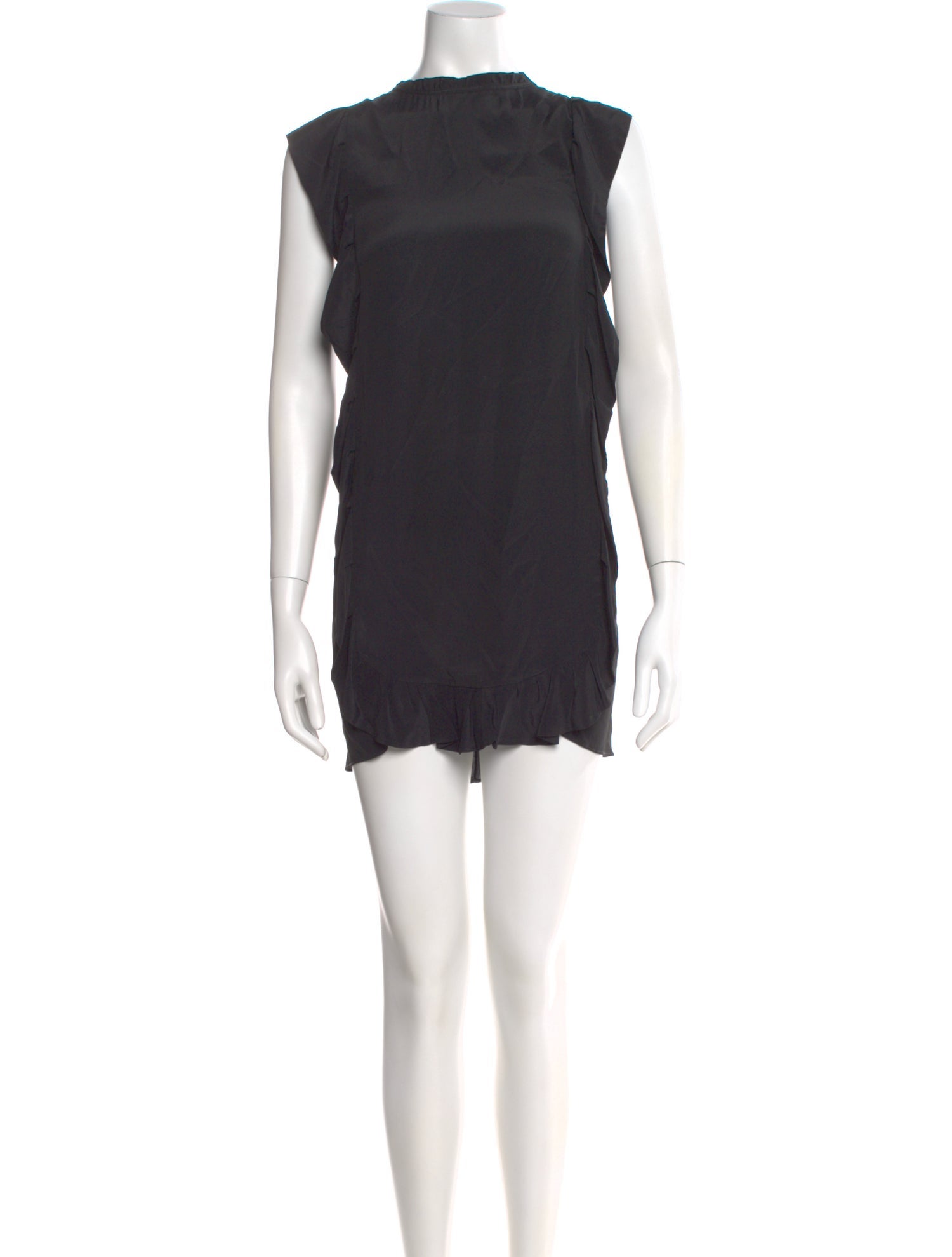 Marni Bateau Neckline Mini Dress