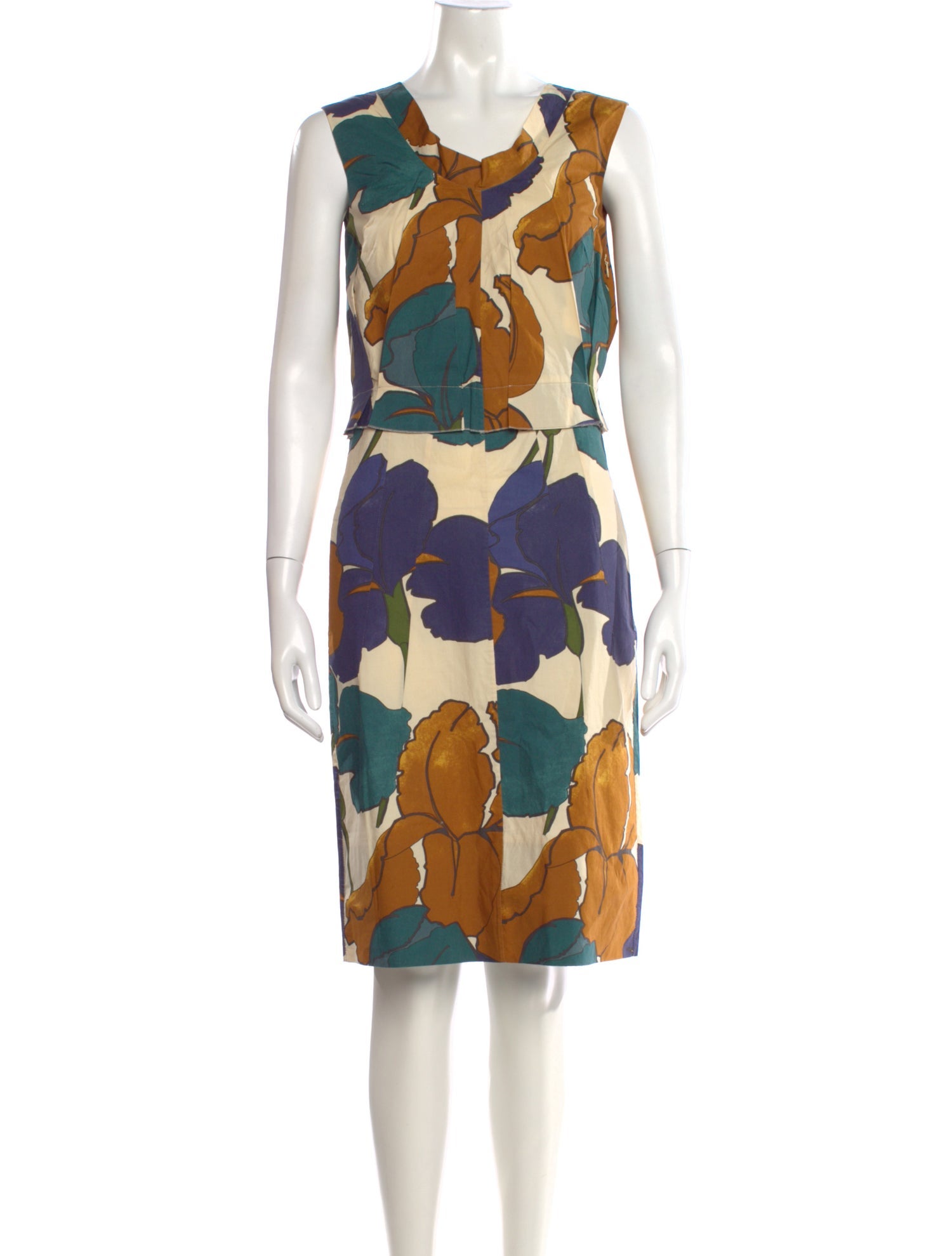 Marni Printed Knee-Length Dress
