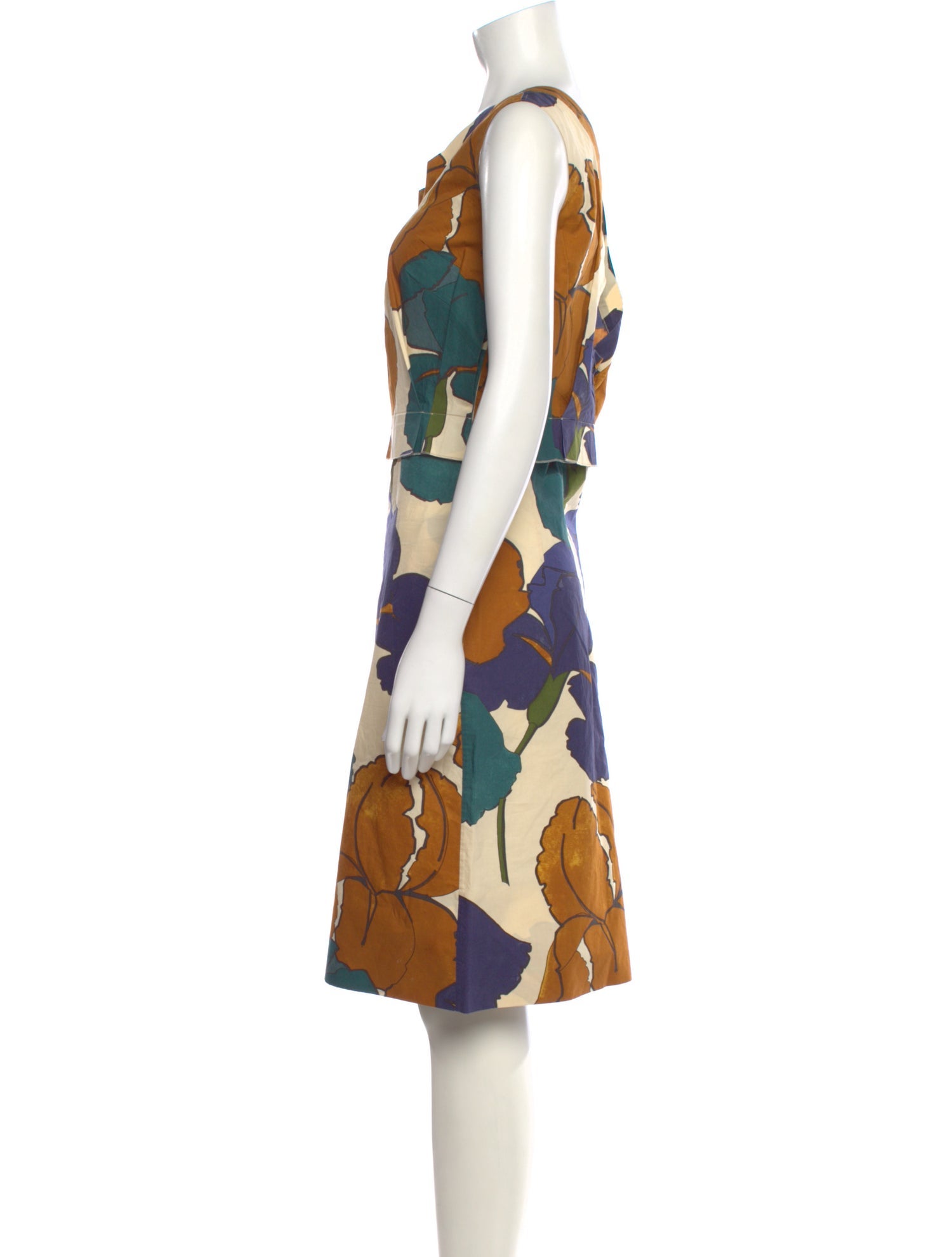 Marni Printed Knee-Length Dress