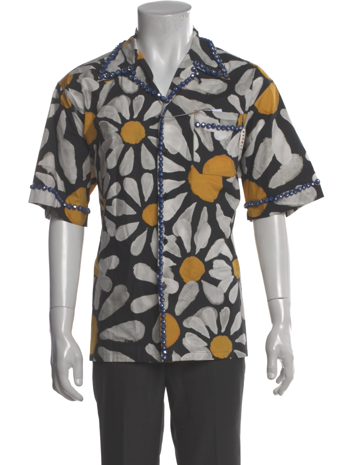 Marni Printed Short Sleeve Shirt w/ Tags