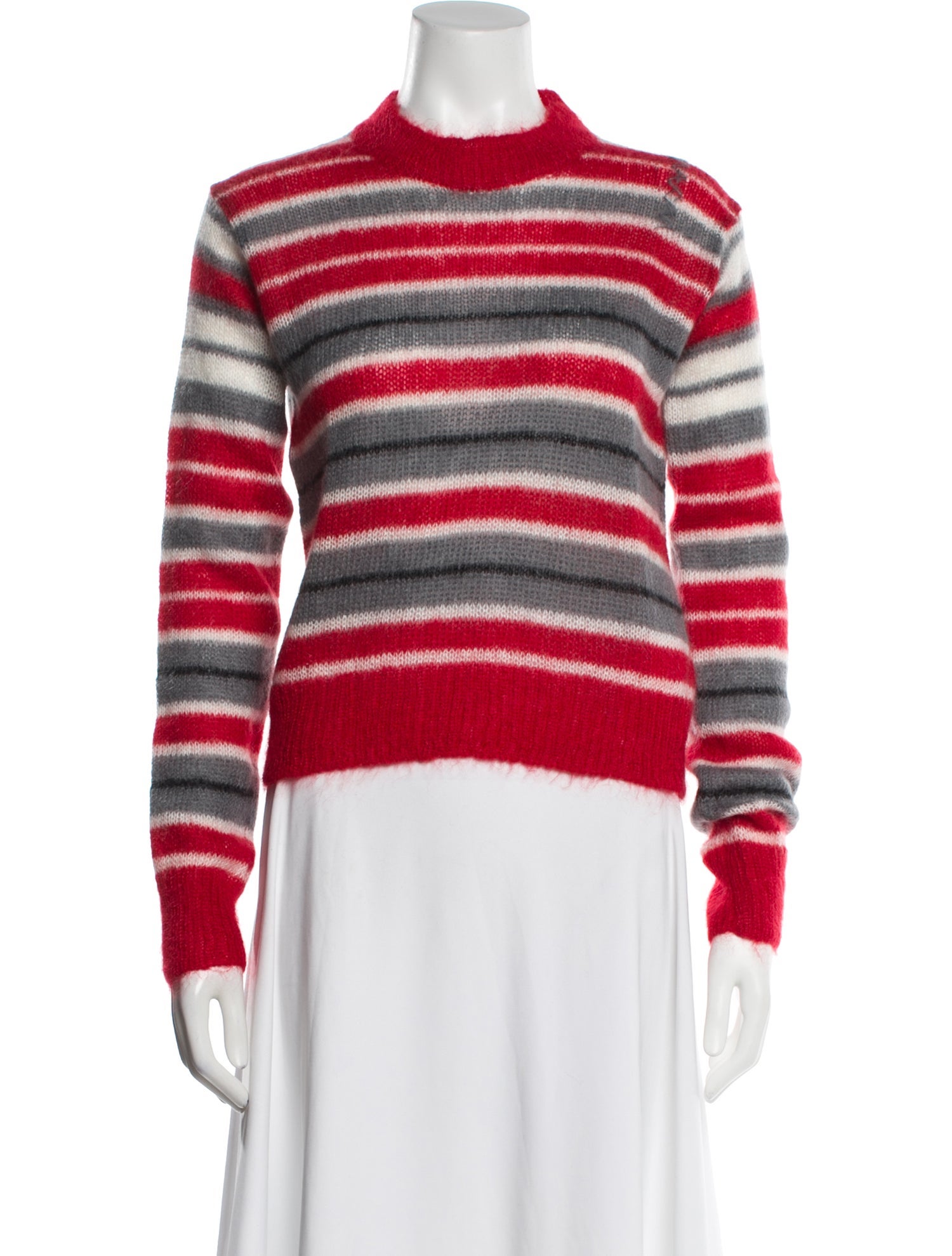 Marni Mohair Striped Sweater