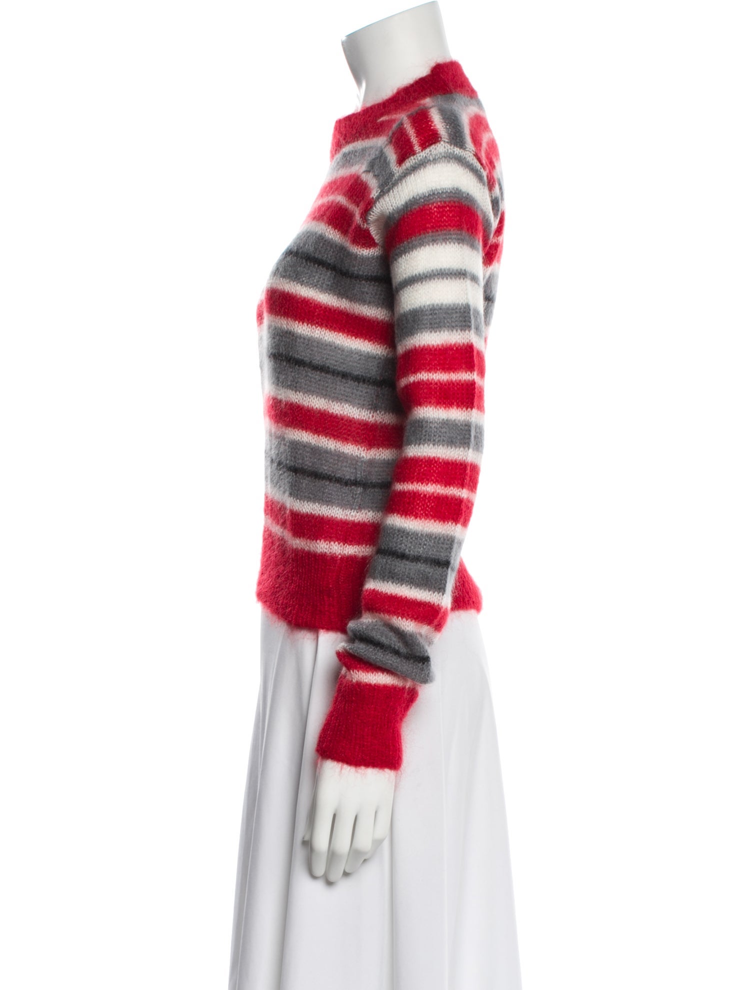 Marni Mohair Striped Sweater