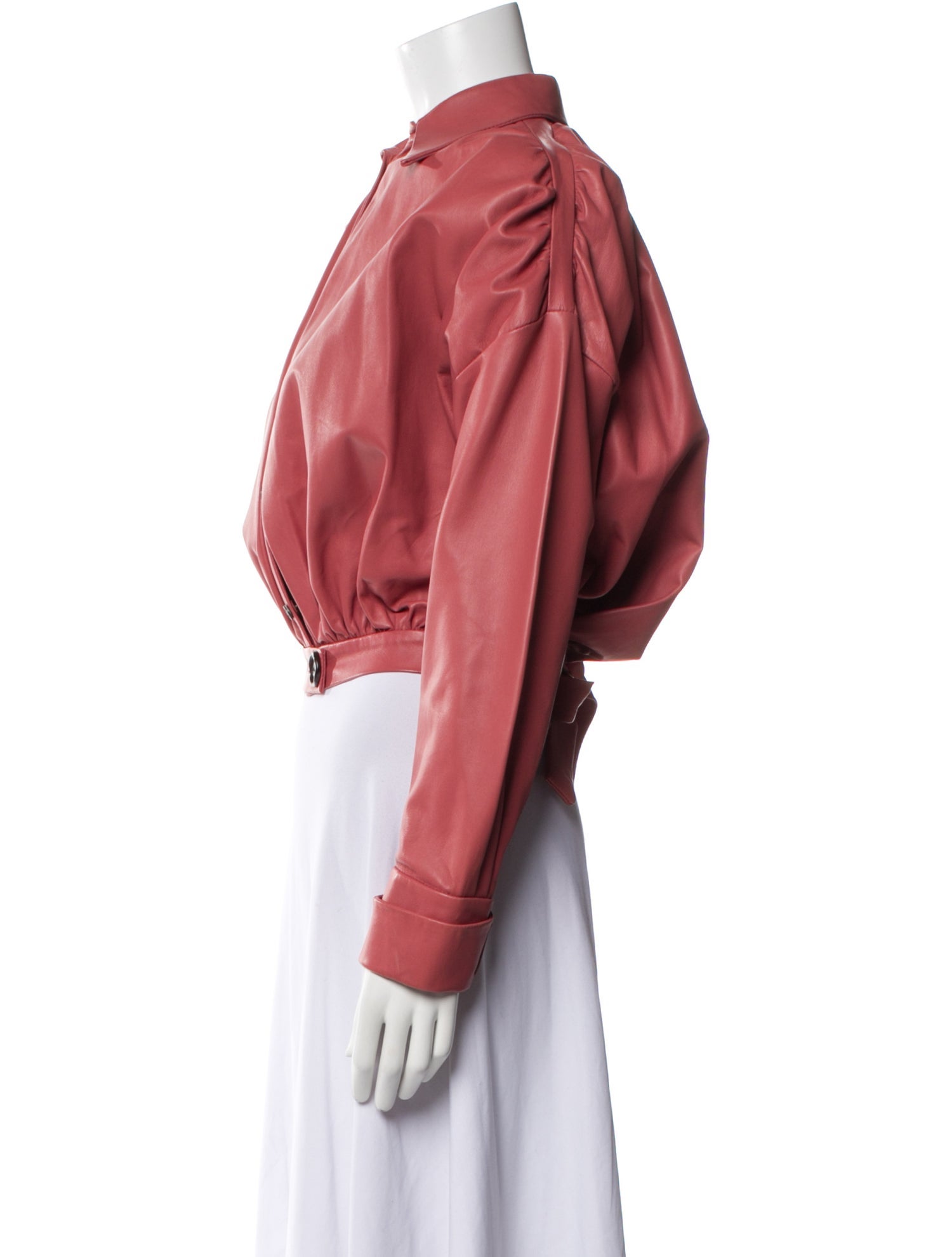 Marni Lamb Leather Bomber Jacket