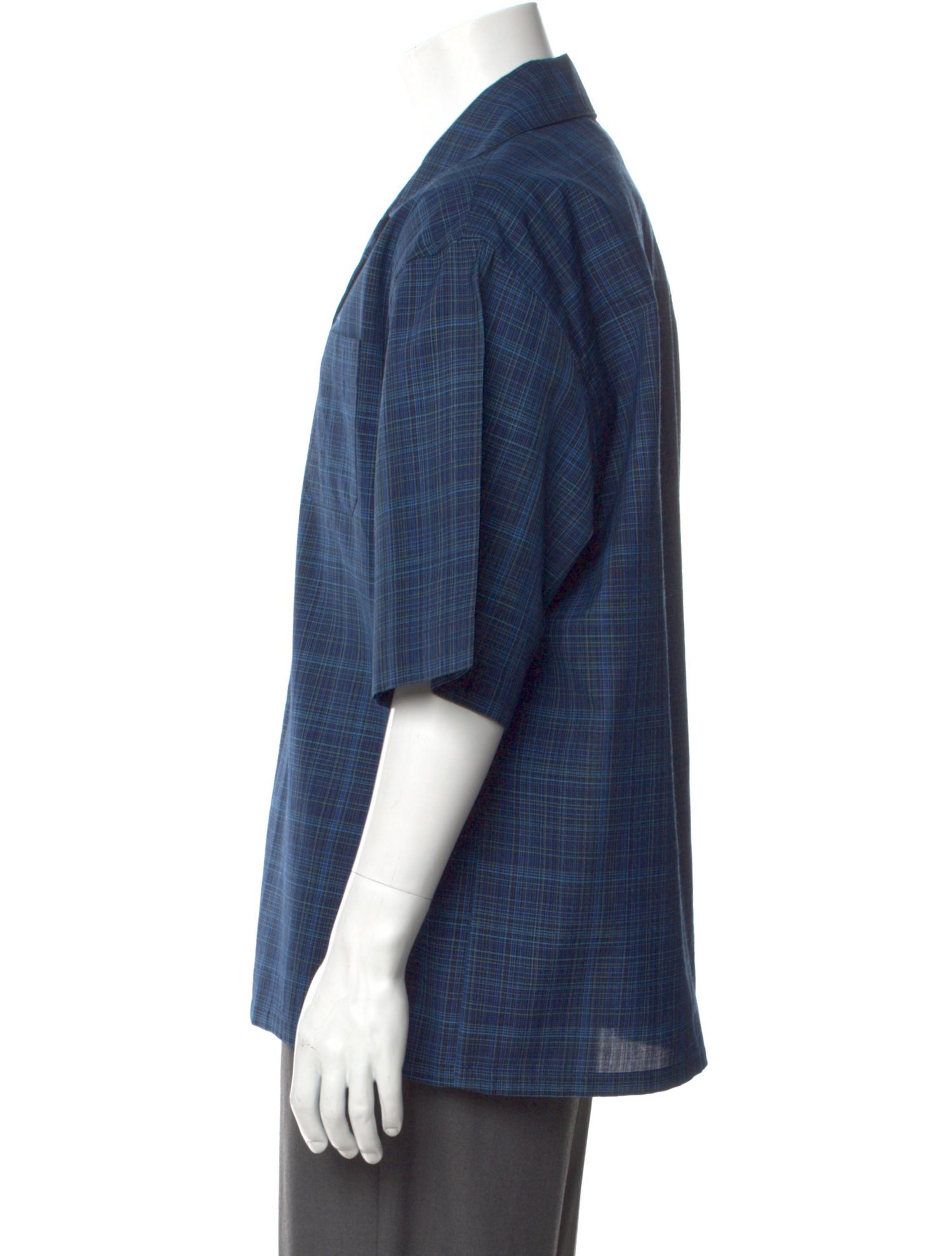 Marni Virgin Wool Plaid Print Shirt