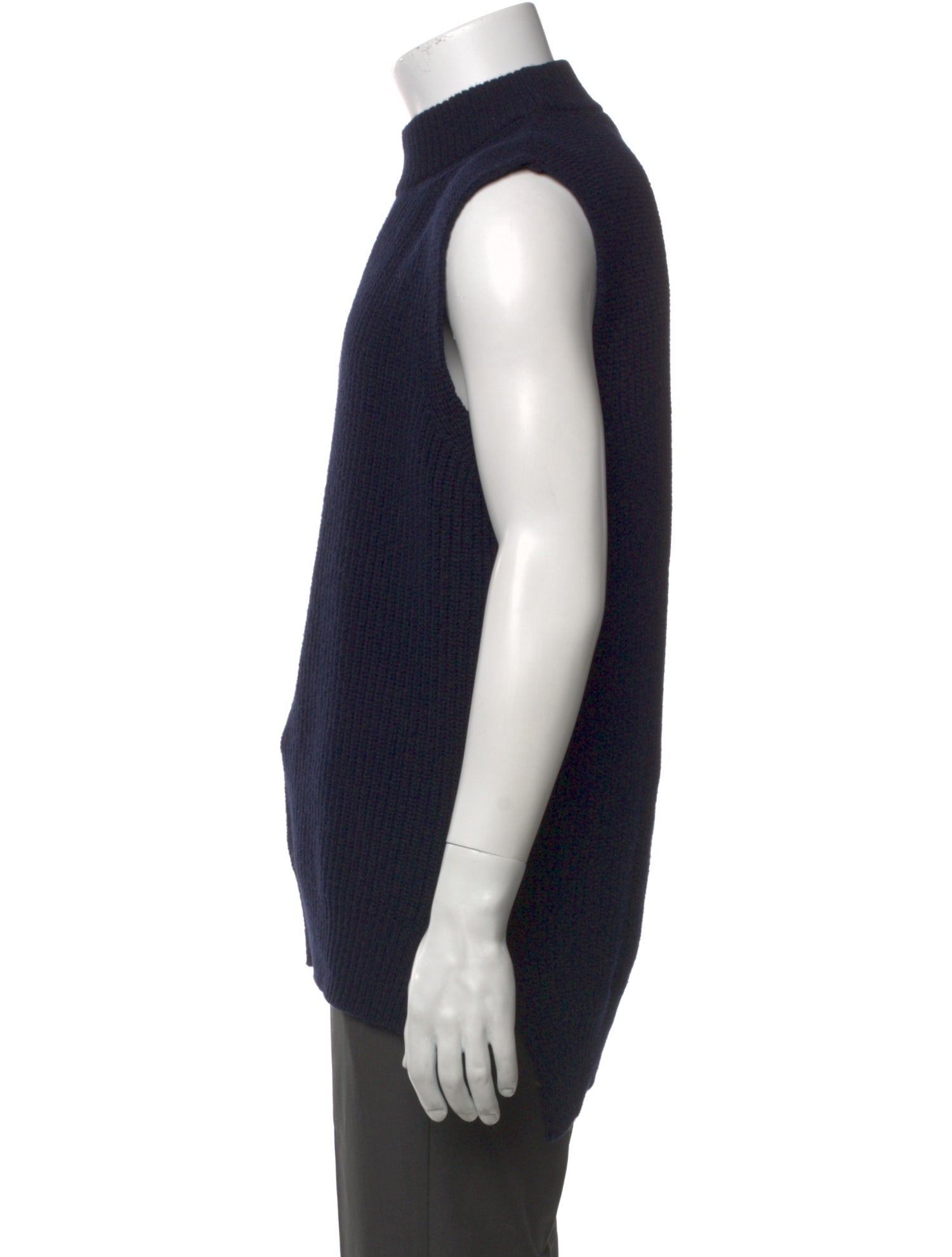 Marni Wool Mock Neck Sweater Vest