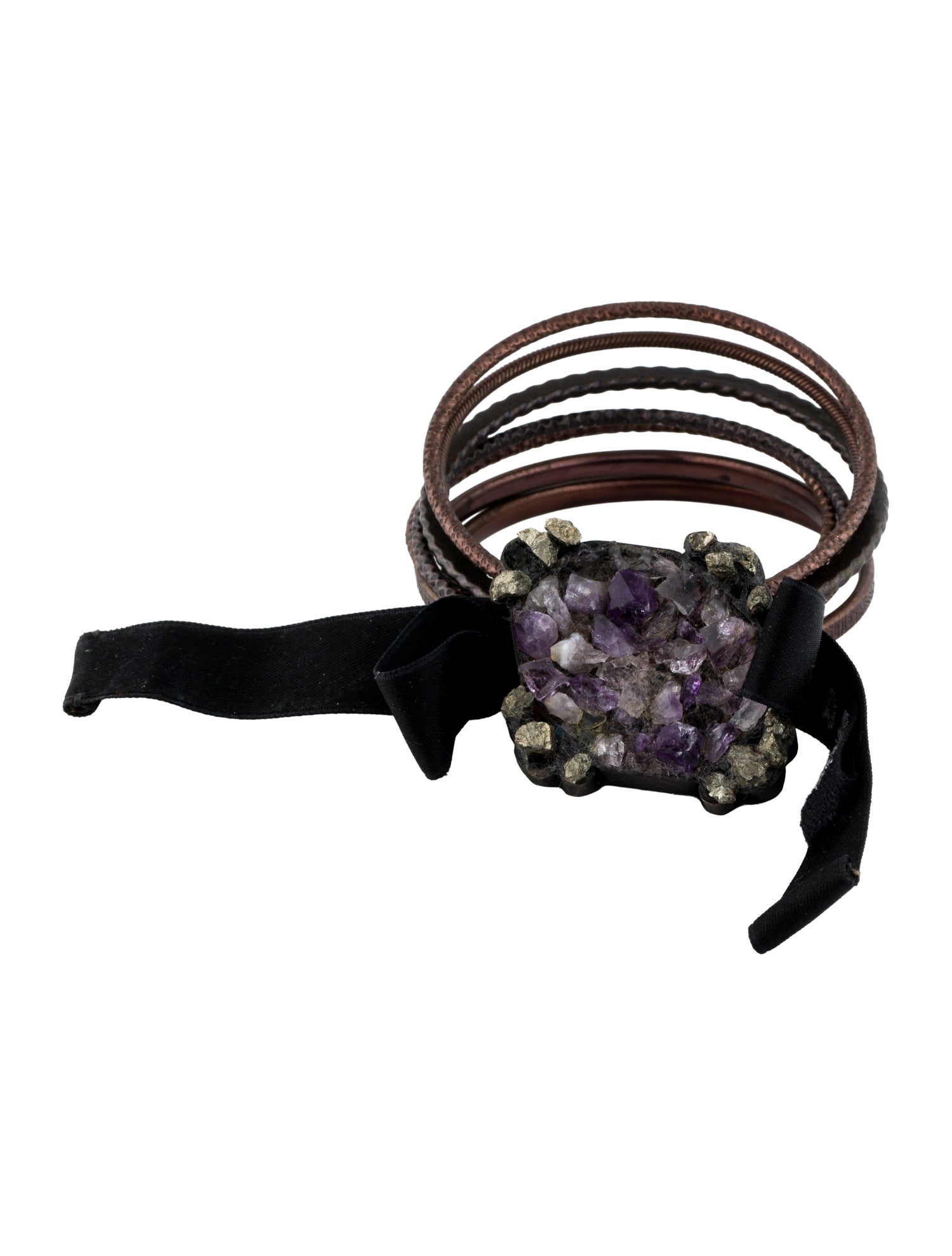 Marni Crystal Stack Bangle Bracelet