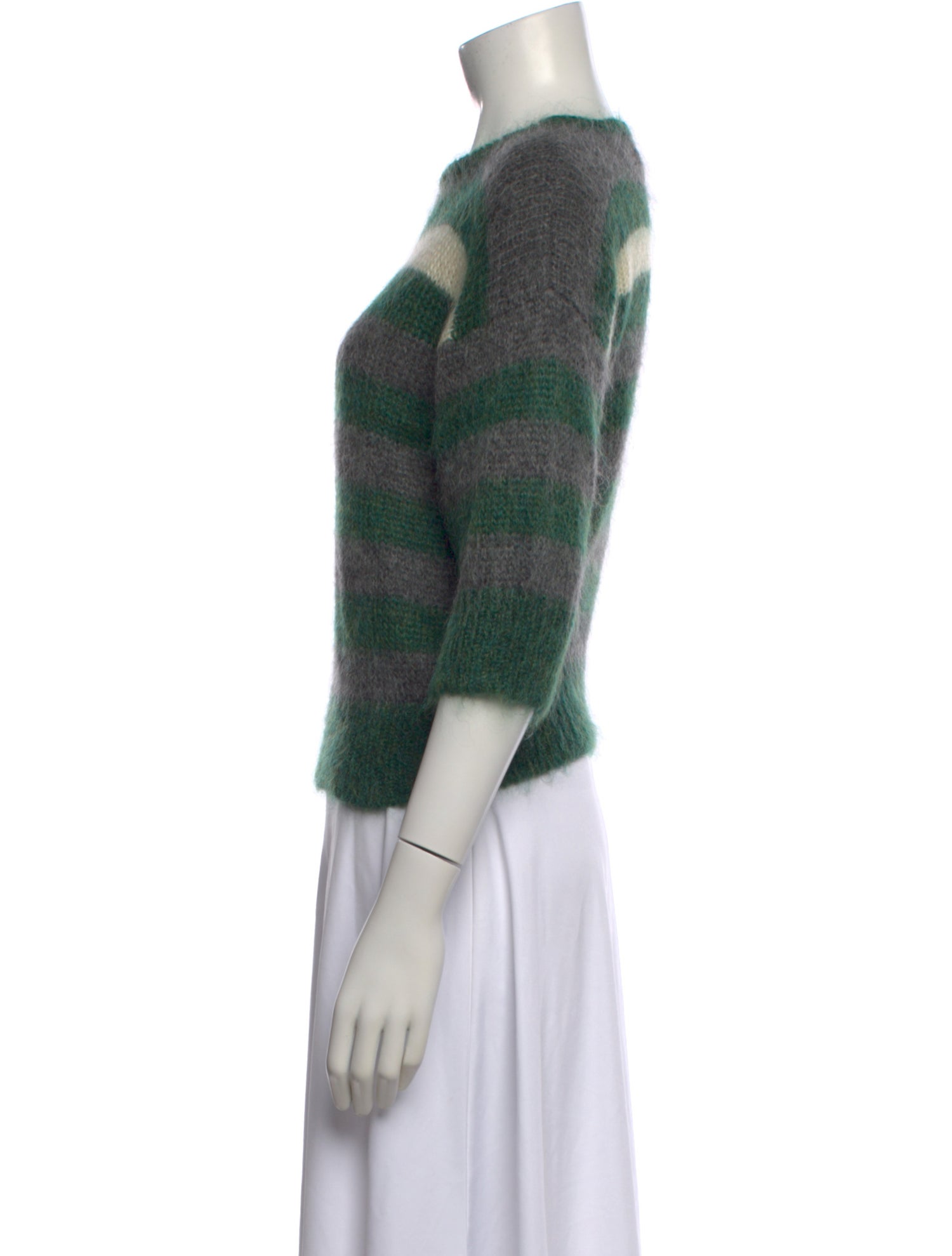 Marni Mohair Striped Sweater
