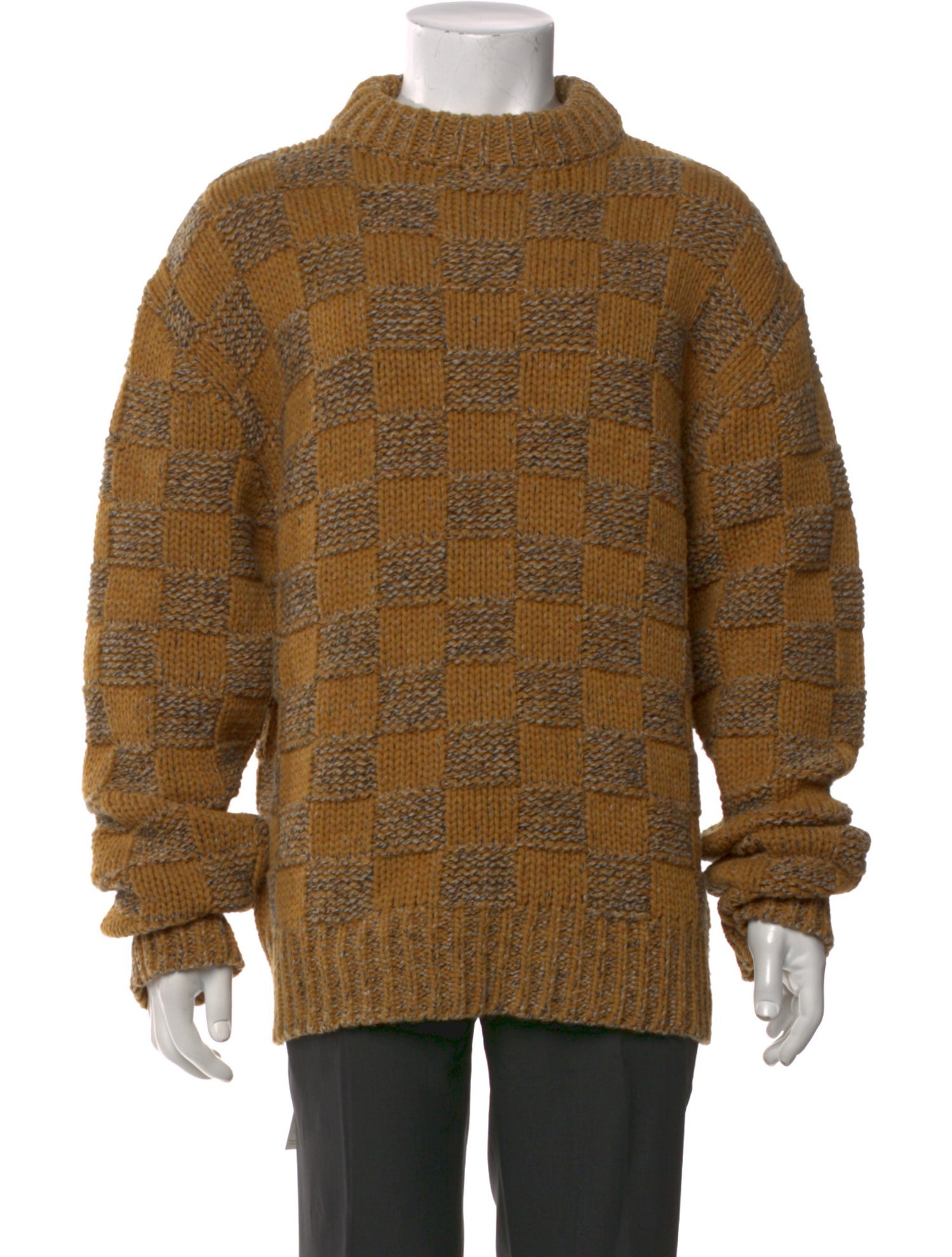 Marni Wool Colorblock Pattern Pullover