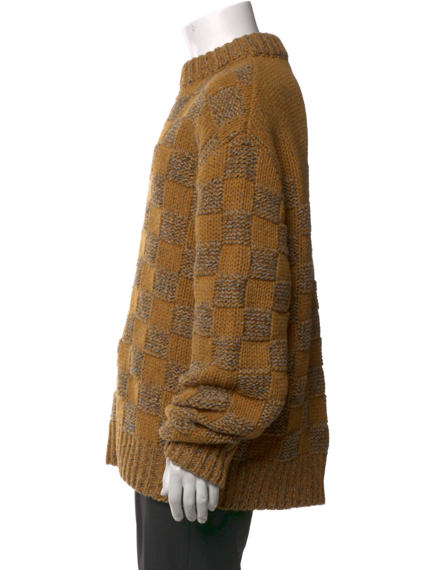Marni Wool Colorblock Pattern Pullover