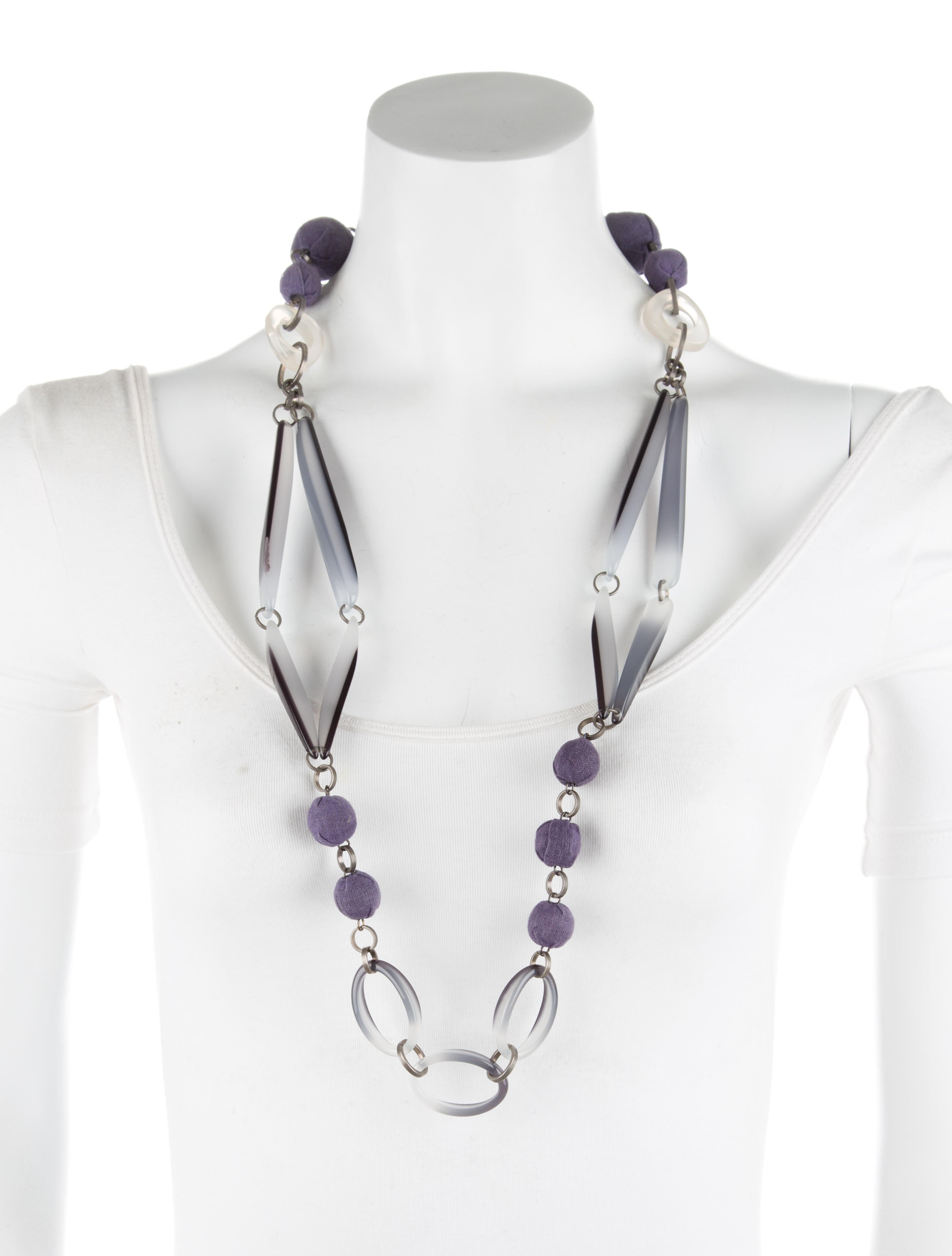 Marni Bead and Resin Necklace Necklaces MAN35467 The RealReal