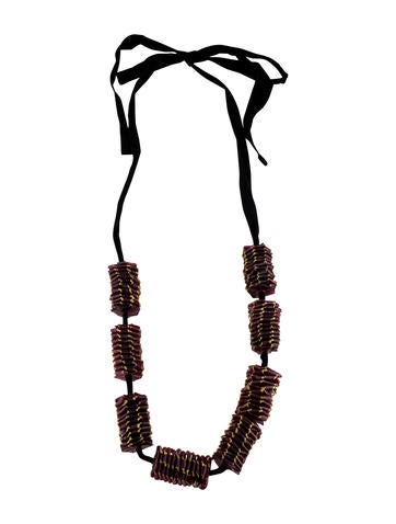 Marni Plastic Bead Necklace