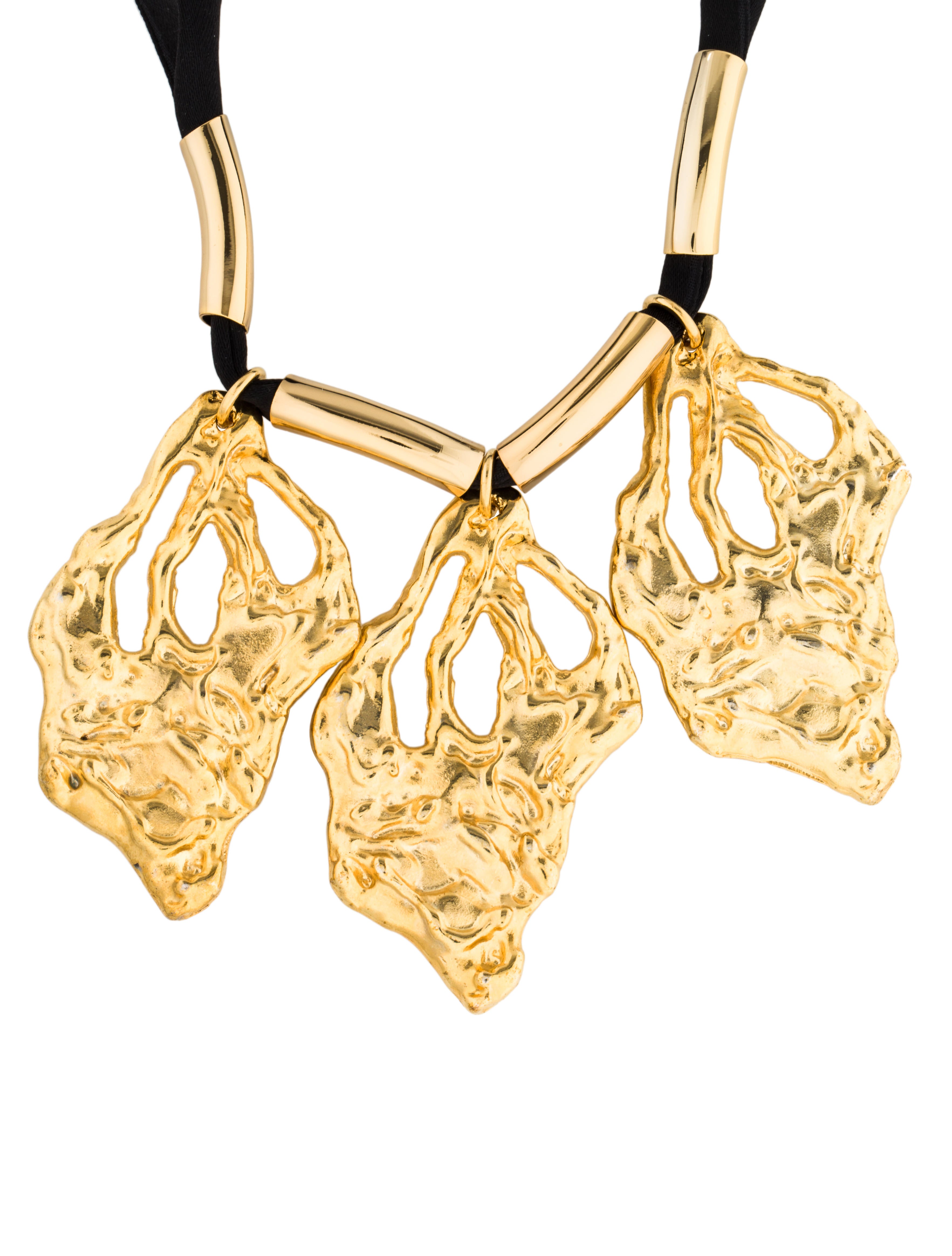 Marni Ribbon Abstract Necklace Necklaces MAN46439 The RealReal