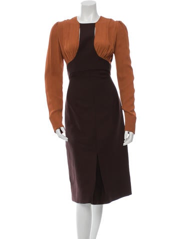 Marni Silk & Wool-Blend Dress w/ Tags