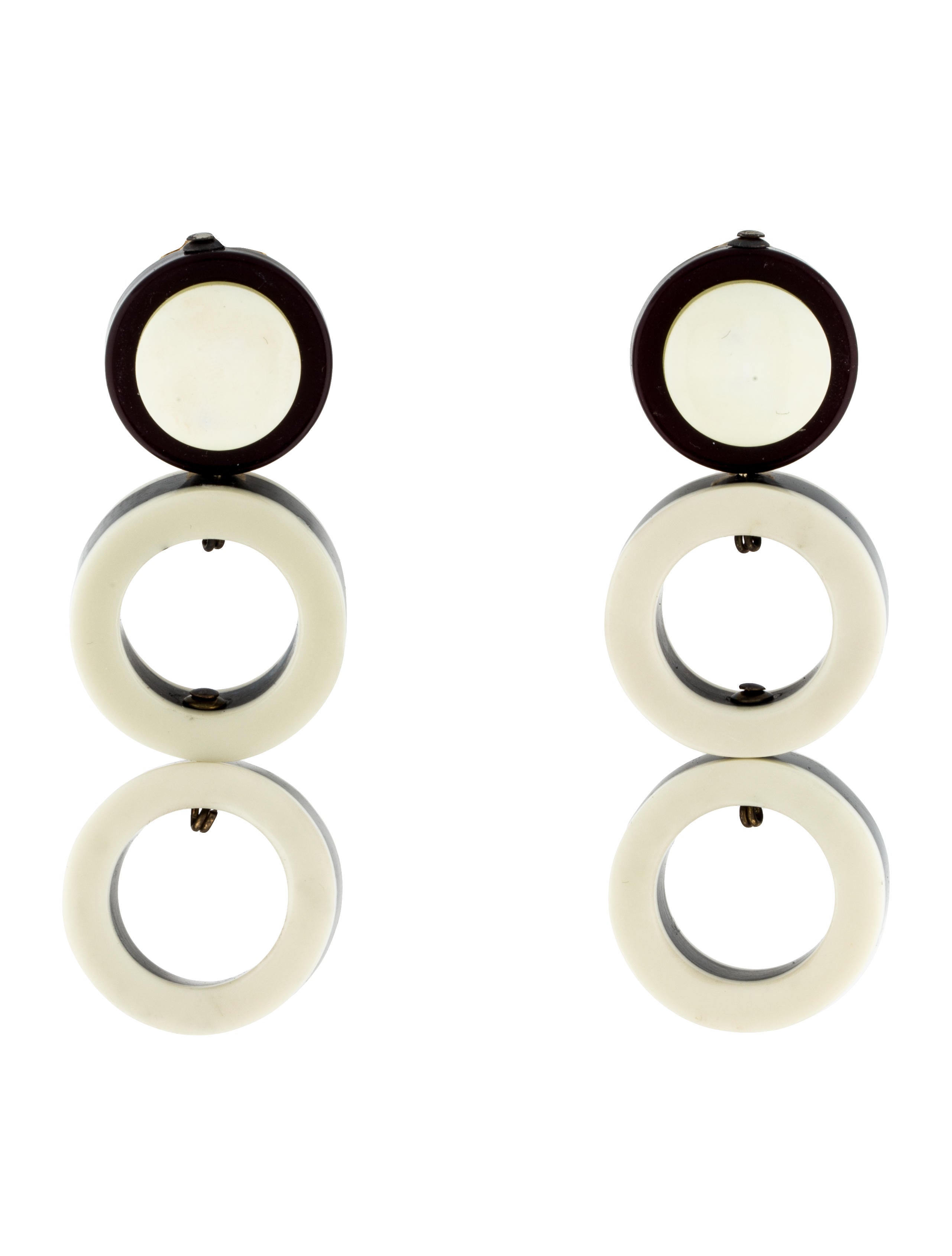 Marni Circle Drop Earrings