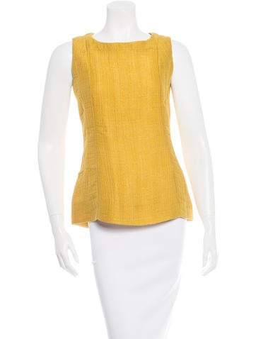 Marni Abstract Pattern Sleeveless Top