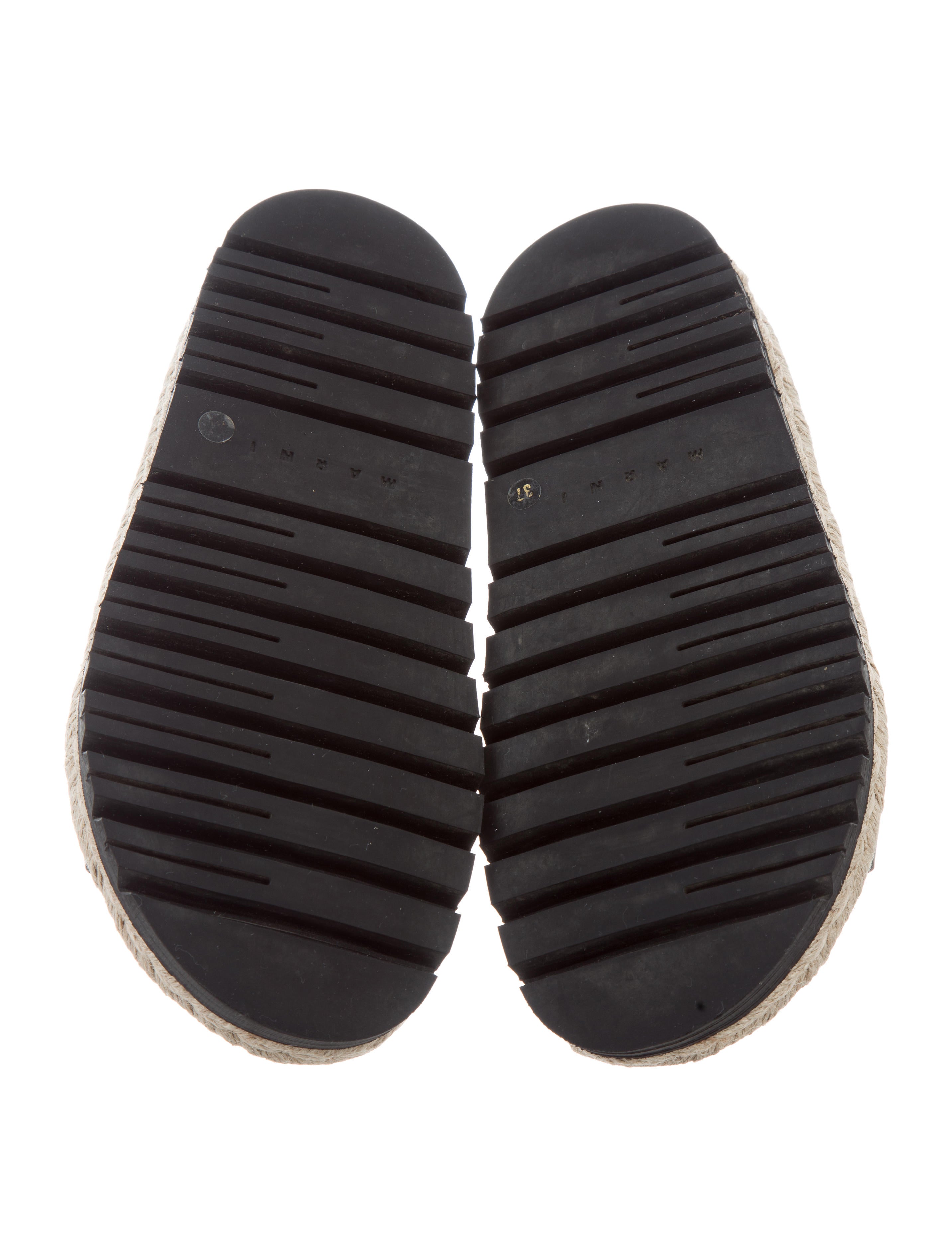 Marni Fussbett Slide Sandals - Shoes - MAN59094 | The RealReal