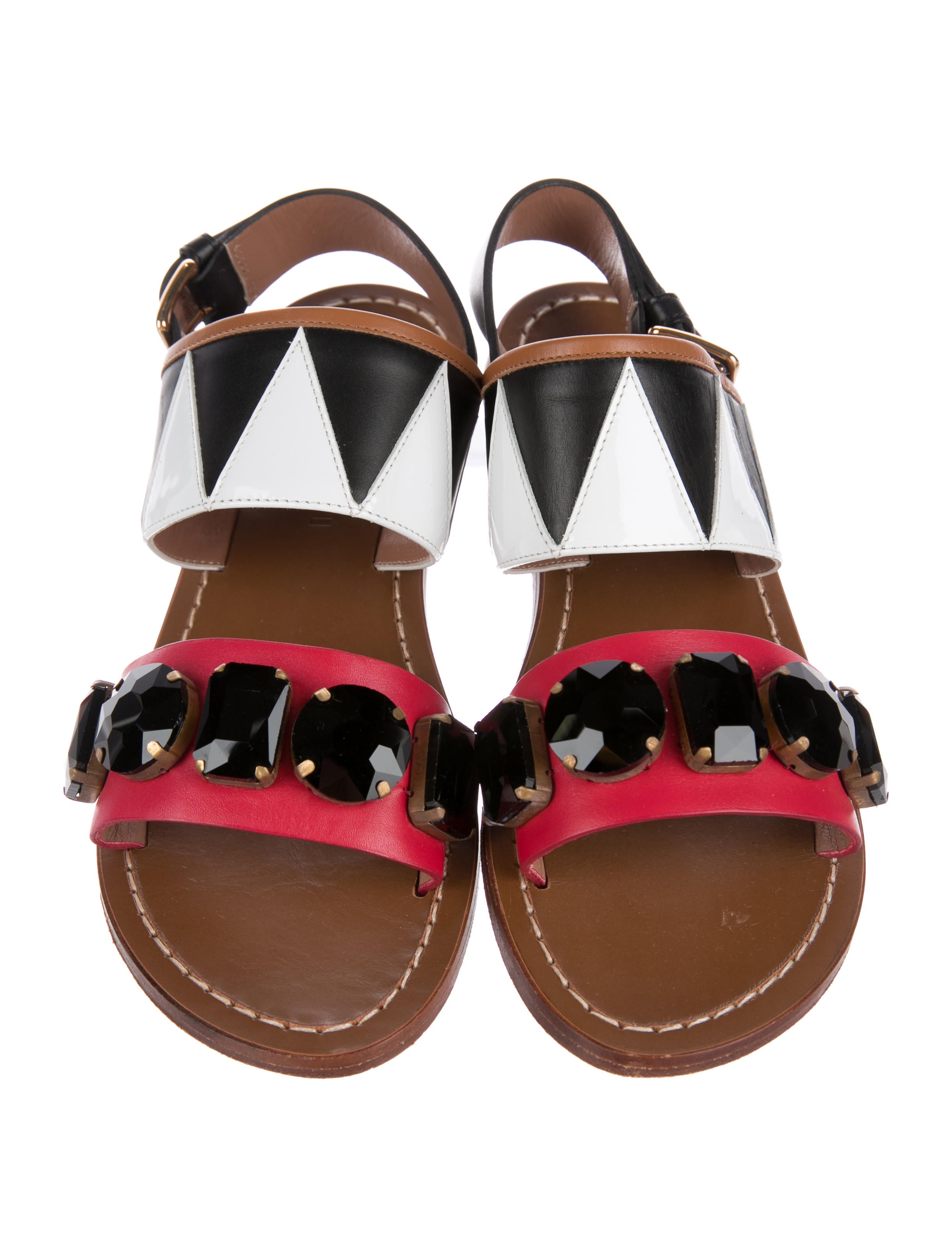 Marni Sandals In Leather With Platform | italist, ALWAYS LIKE A SALE
