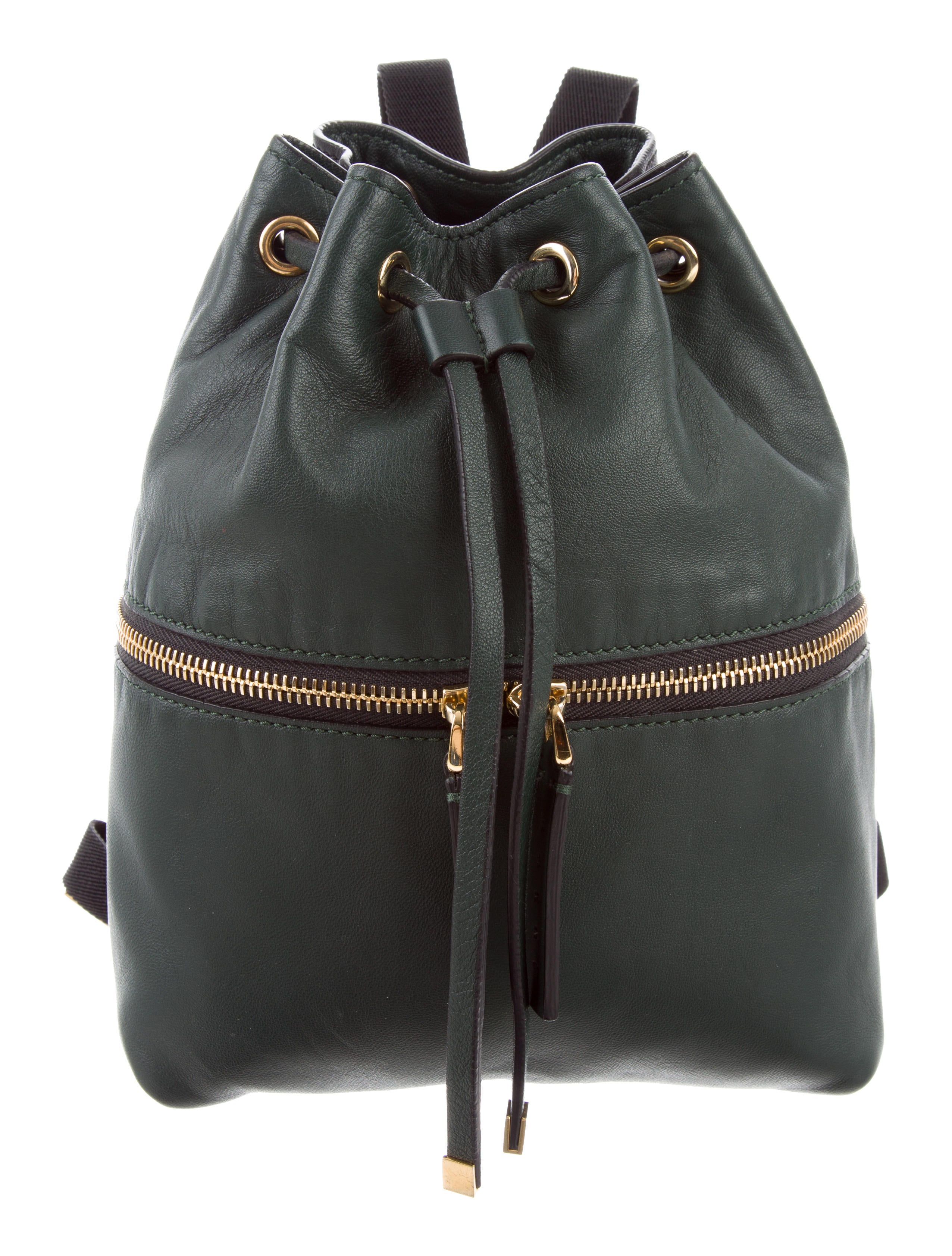 Marni Mini Leather Drawstring Backpack