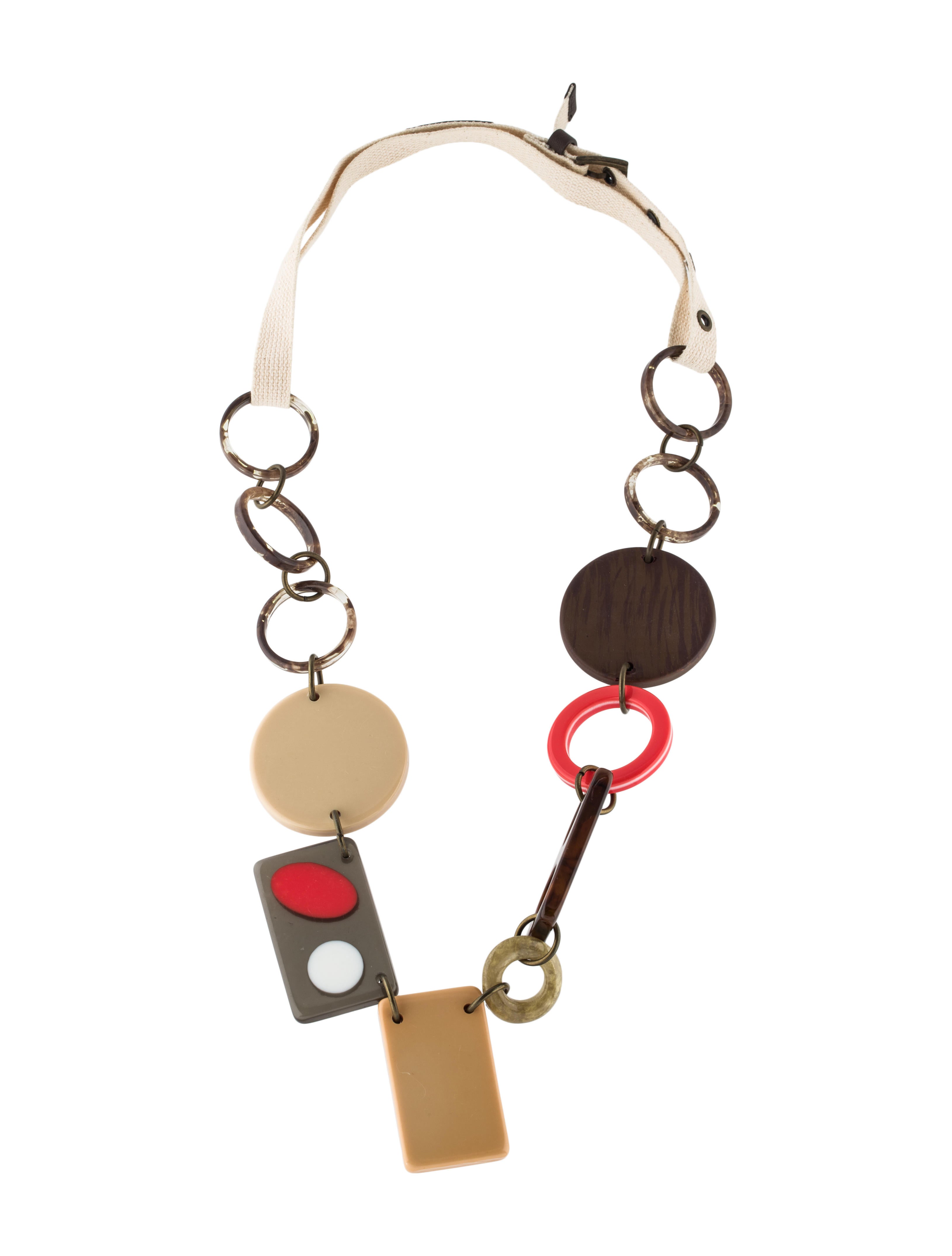 Marni Resin Link Necklace