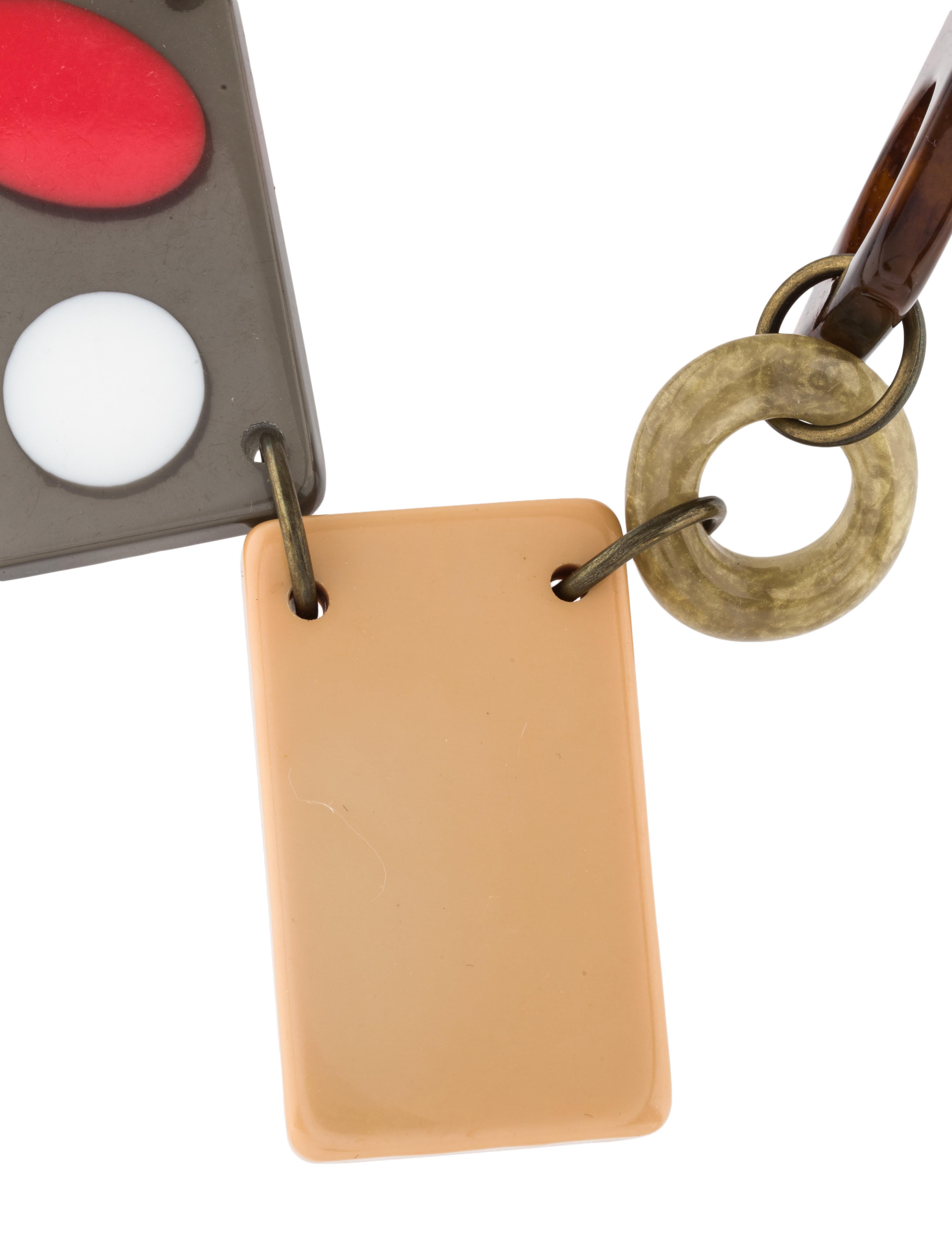 Marni Resin Link Necklace