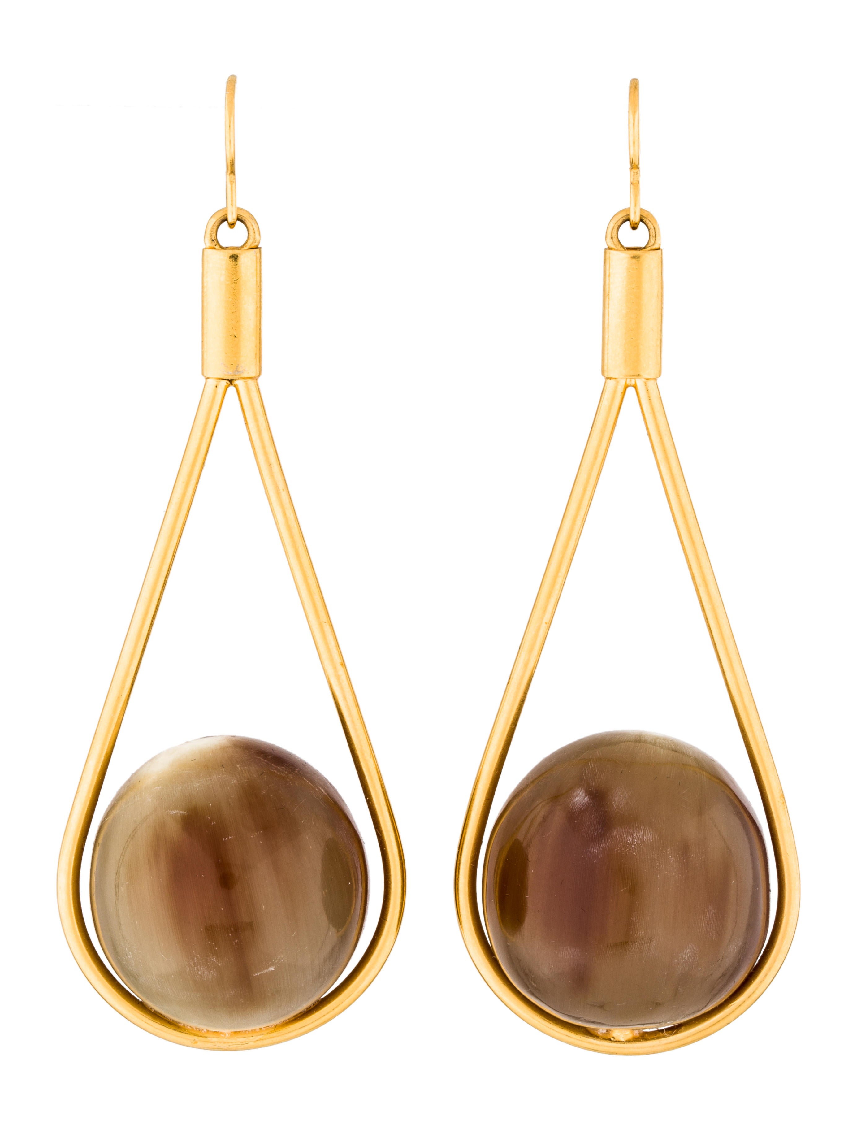Marni Resin Drop Earrings
