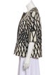 Marni Patterned Collarless Jacket