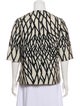 Marni Patterned Collarless Jacket