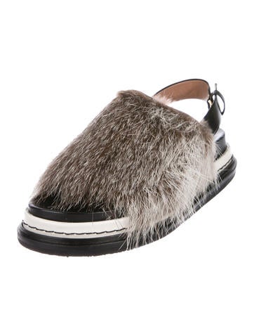 marni fur sandals