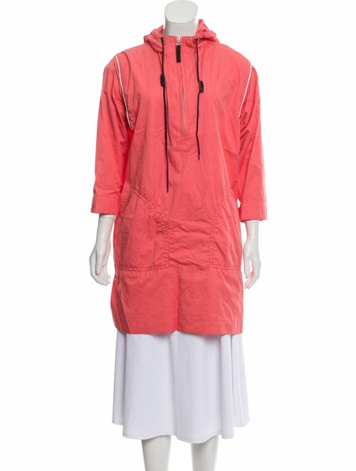 Marni Hooded Mini Dress pink