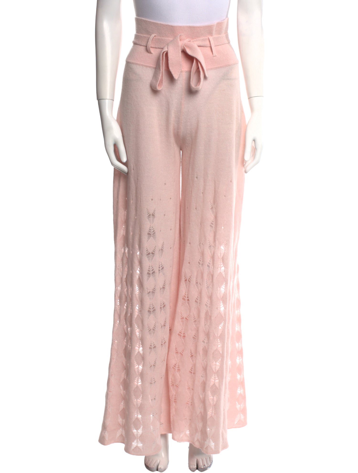 Mandkhai Cashmere Wide Leg Pants