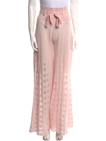 Mandkhai Pants Cashmere Wide Leg XXS