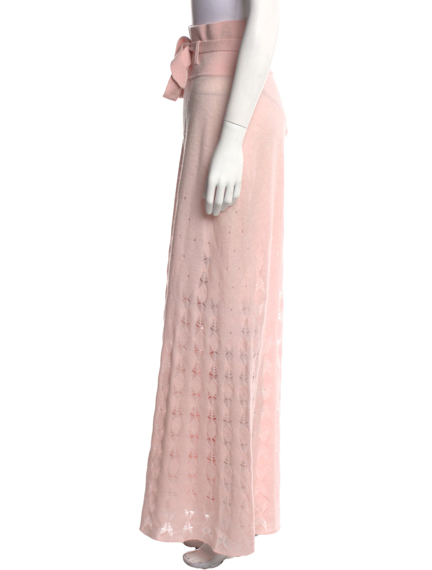 Mandkhai Cashmere Wide Leg Pants