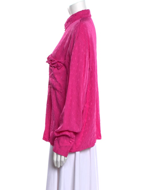 The Mannei Long Sleeve Button-Up Top