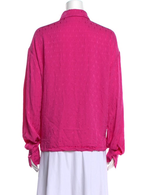 The Mannei Long Sleeve Button-Up Top