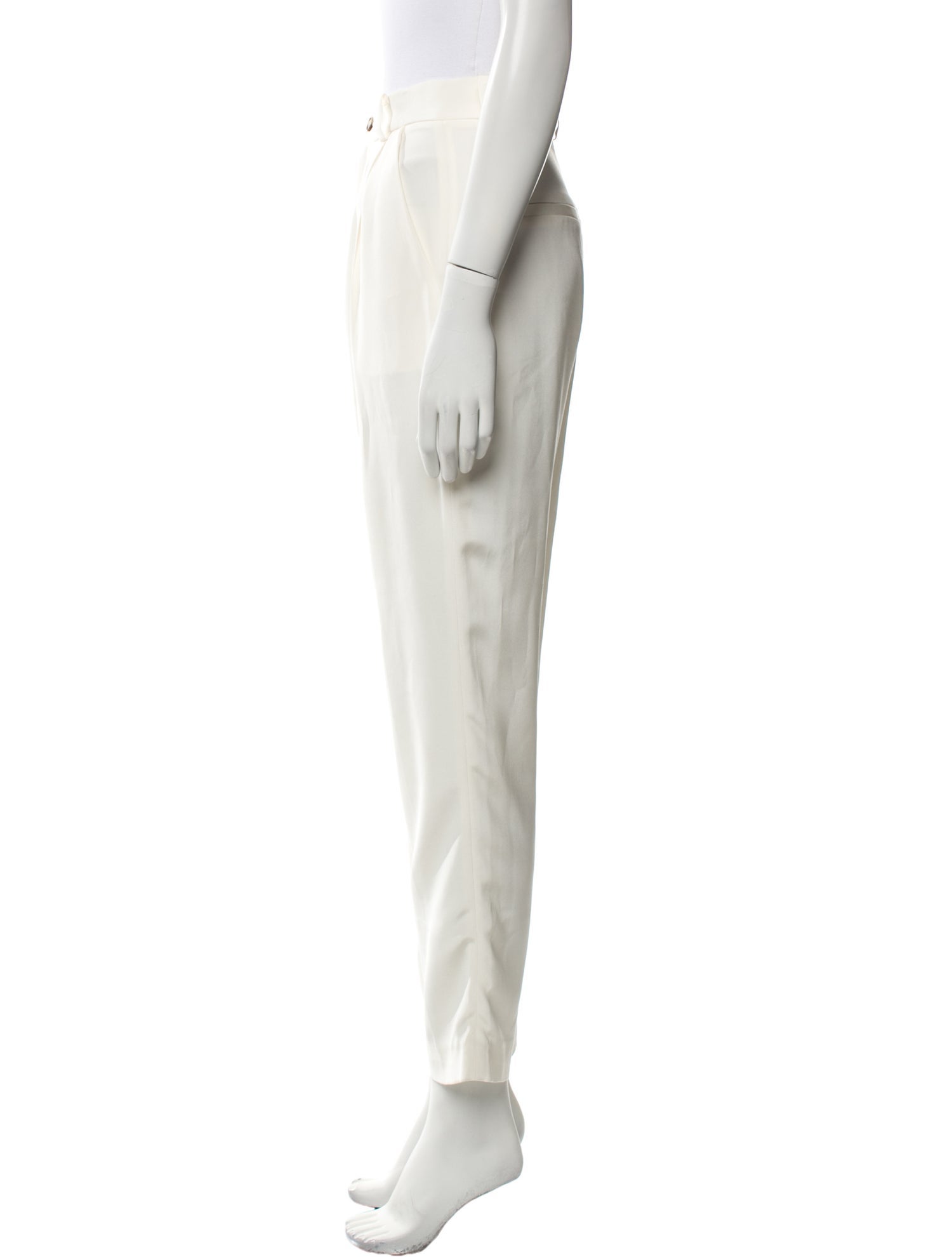 The Mannei Silk Straight Leg Pants