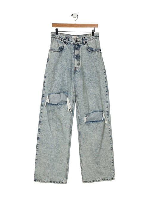The Mannei High-Rise Wide Leg Jeans