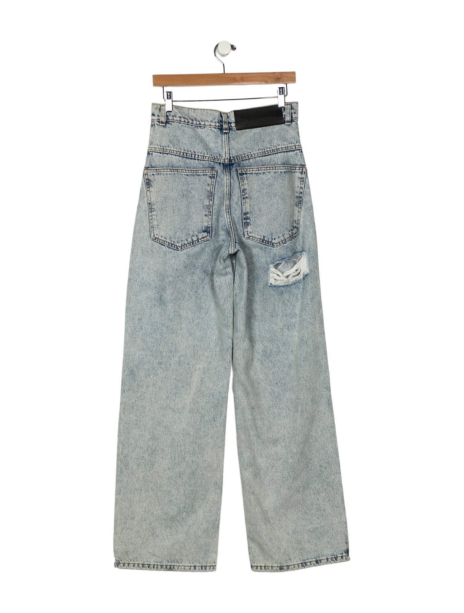 The Mannei High-Rise Wide Leg Jeans