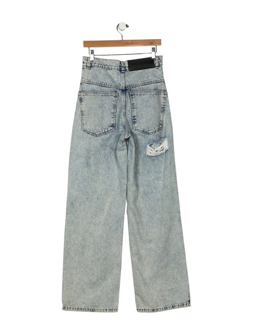 The Mannei High-Rise Wide Leg Jeans